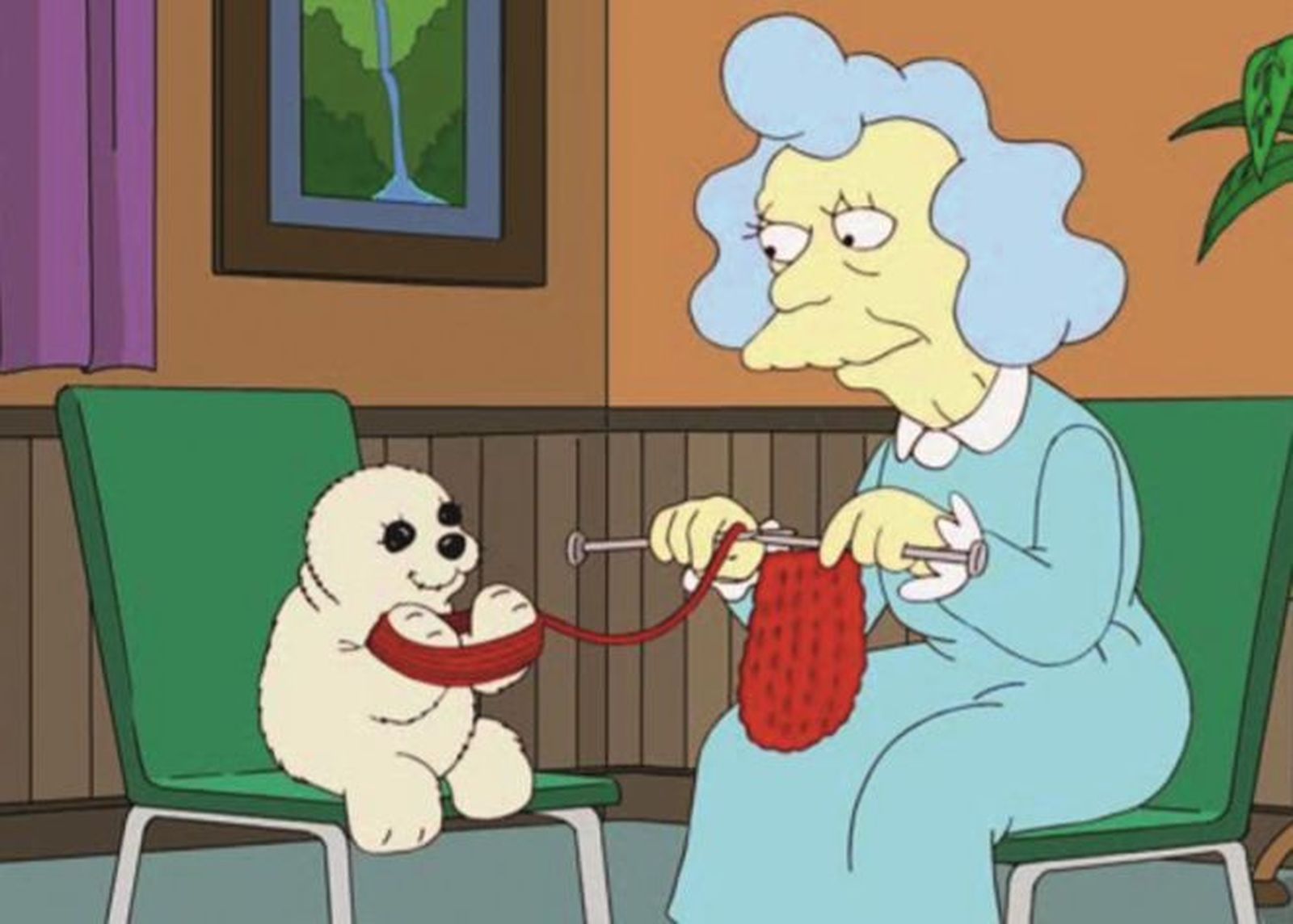 Foca PARO |&nbsp;Captura de un capítulo de Los Simpsons 