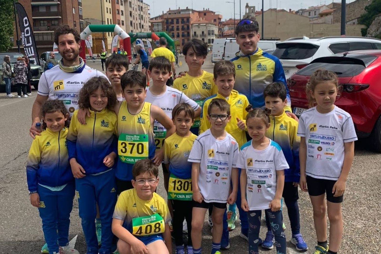 El Construcciones Martín Peña se hace con varios metales en la IX Carrera El Cerco de Zamora