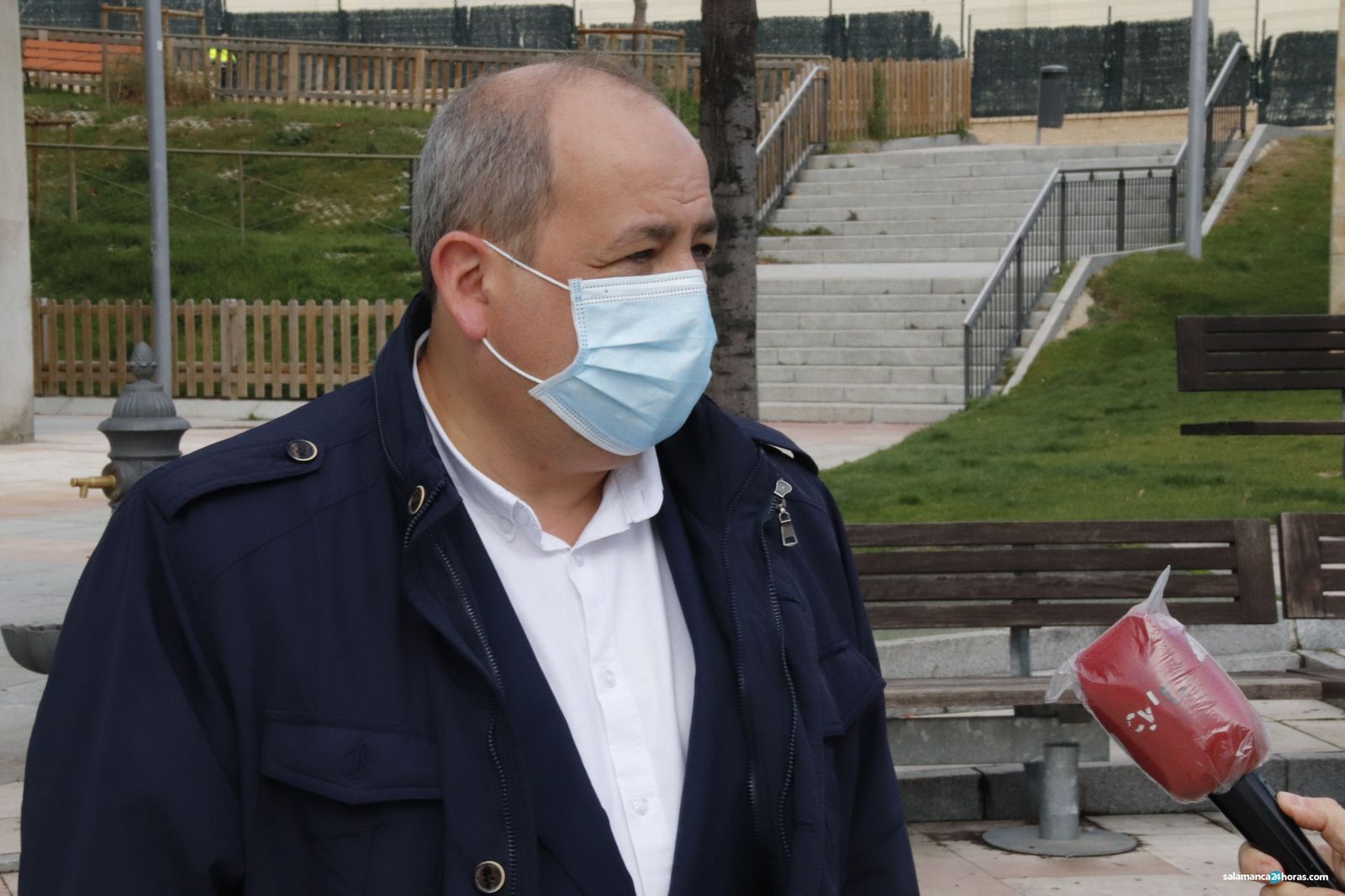 El concejal Ricardo Ortiz