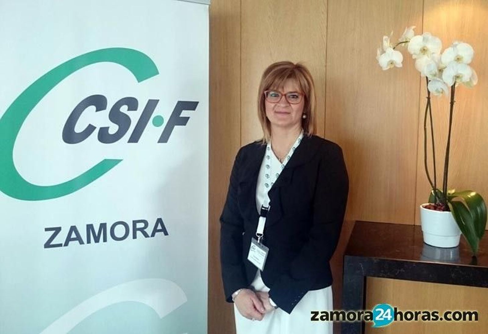 Rosa Herrero: “La afiliación ha crecido un 30% en CSIF Zamora durante 2016”