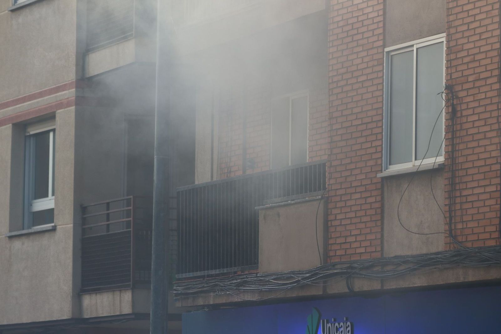 Incendio en una vivienda en Pizarrales