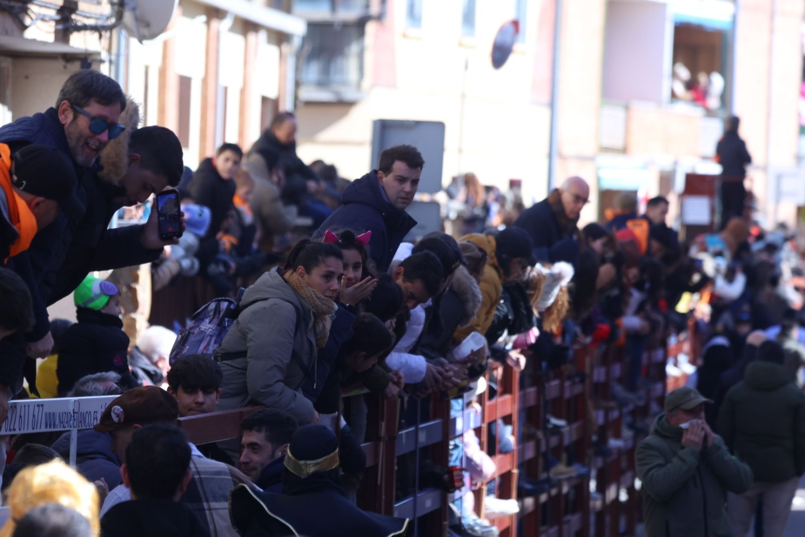 Encierro de sábado en el Carnaval del toro 2026 de Ciudad Rodrigo