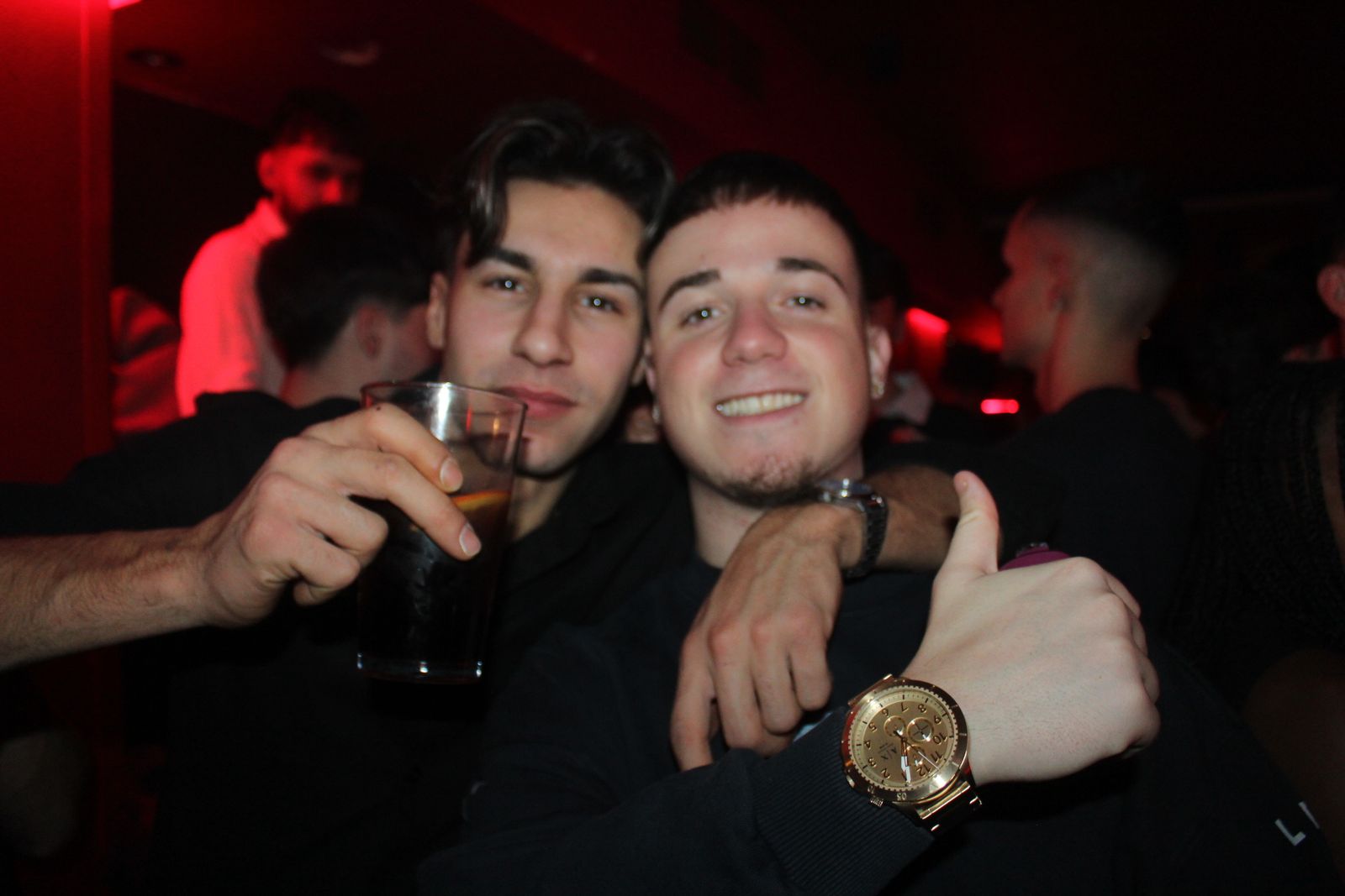 Salamanca de noche, sabado 24 de enero