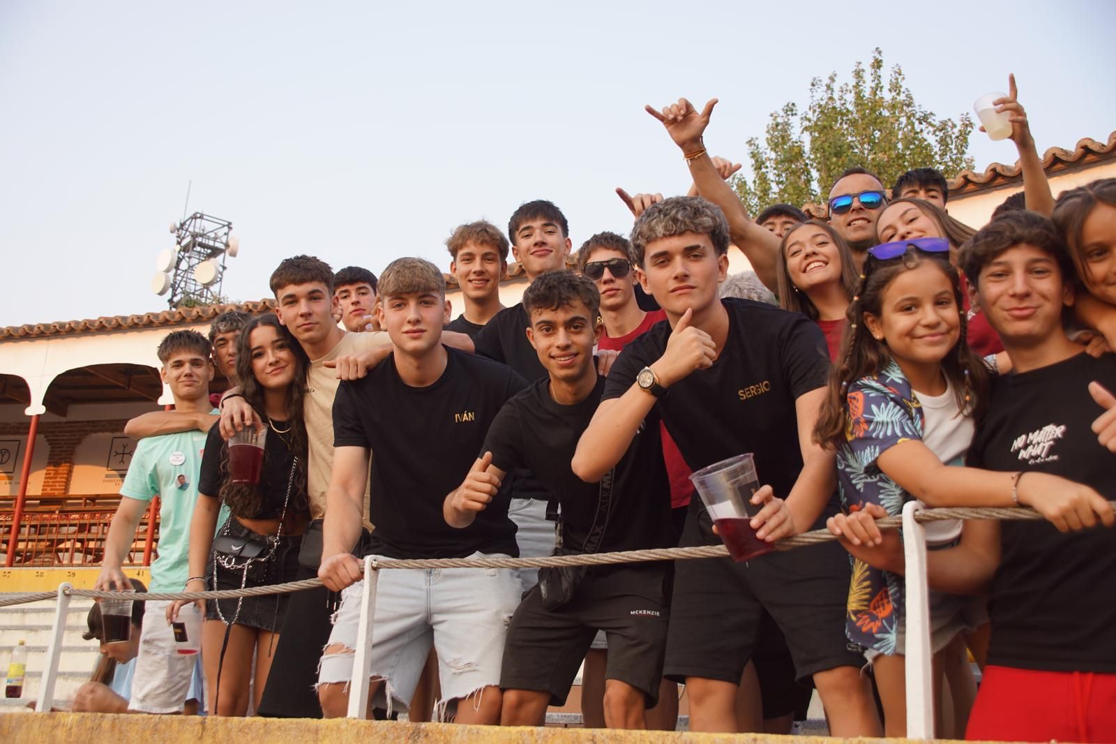 Gran ambiente en los cortes y la suelta de vaquillas de Peñaranda