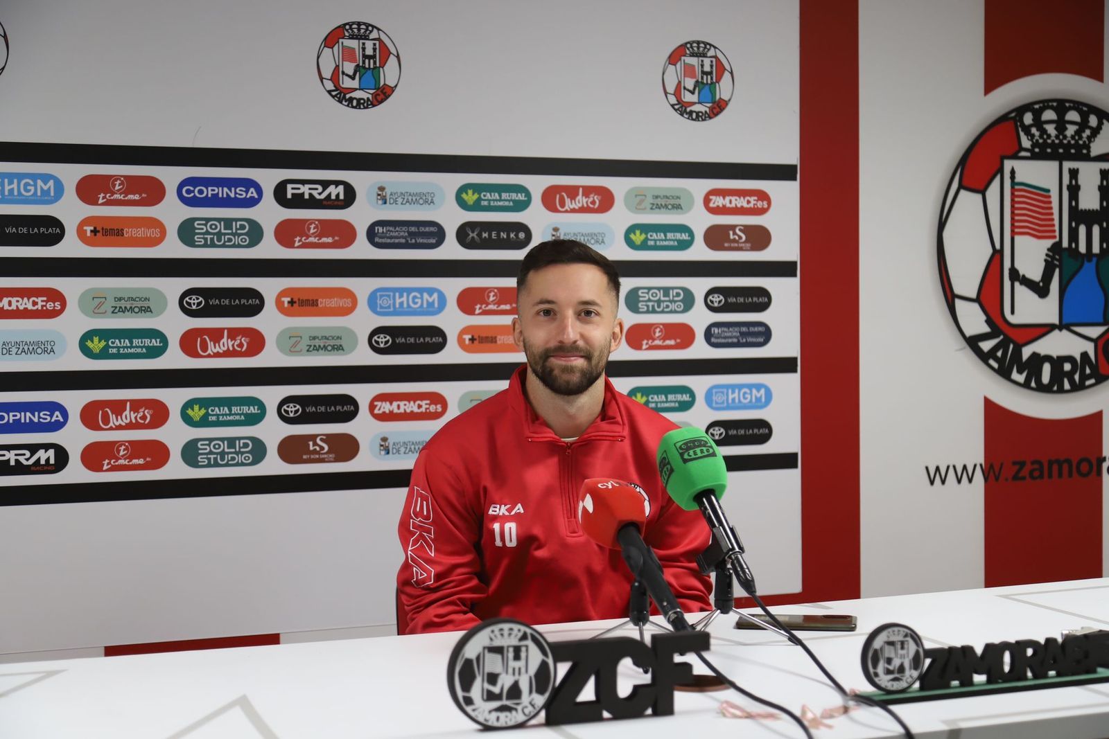 Carlos Parra, en rueda de prensa