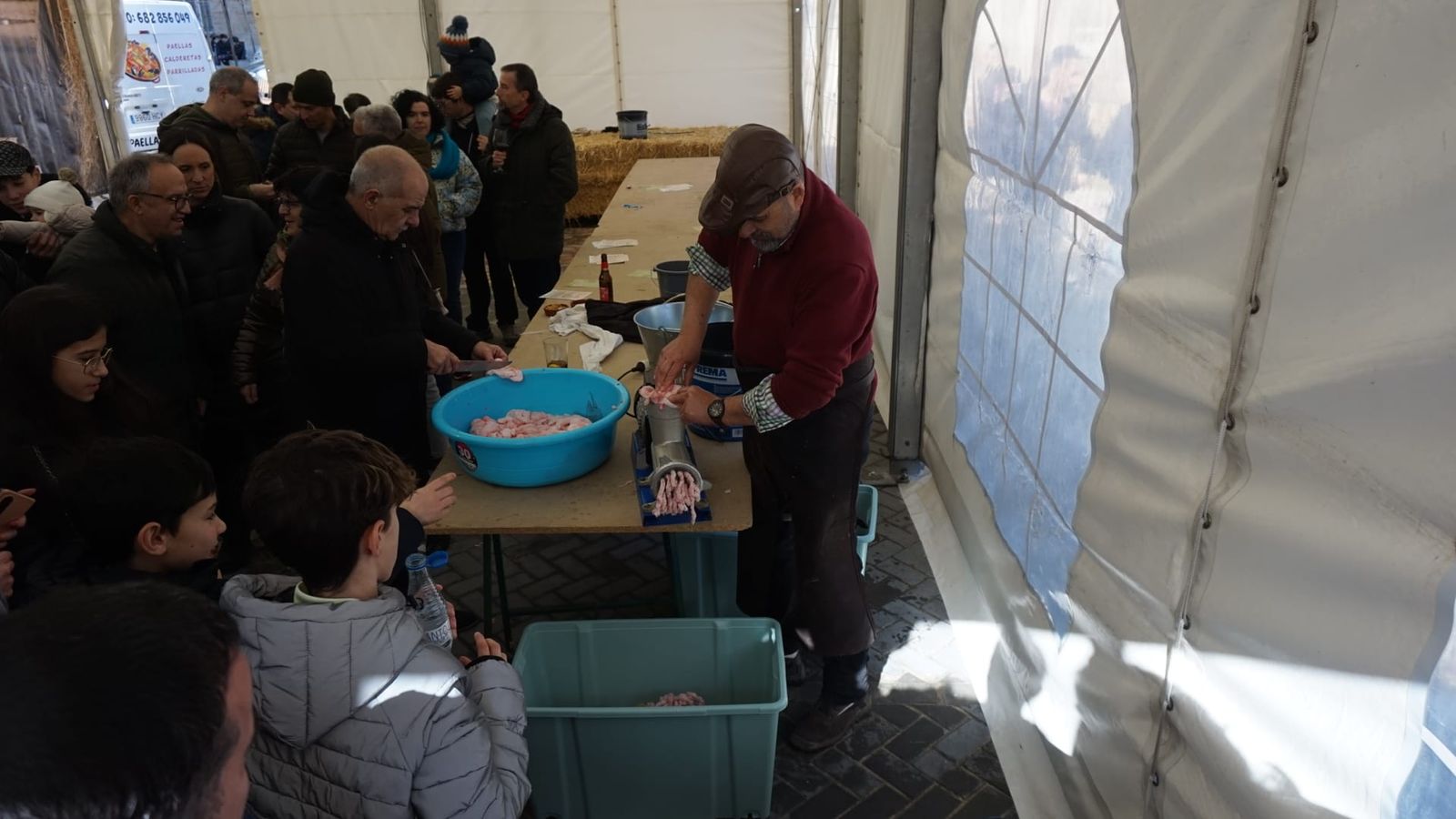 Castellanos de Moriscos celebra su matanza tradicional