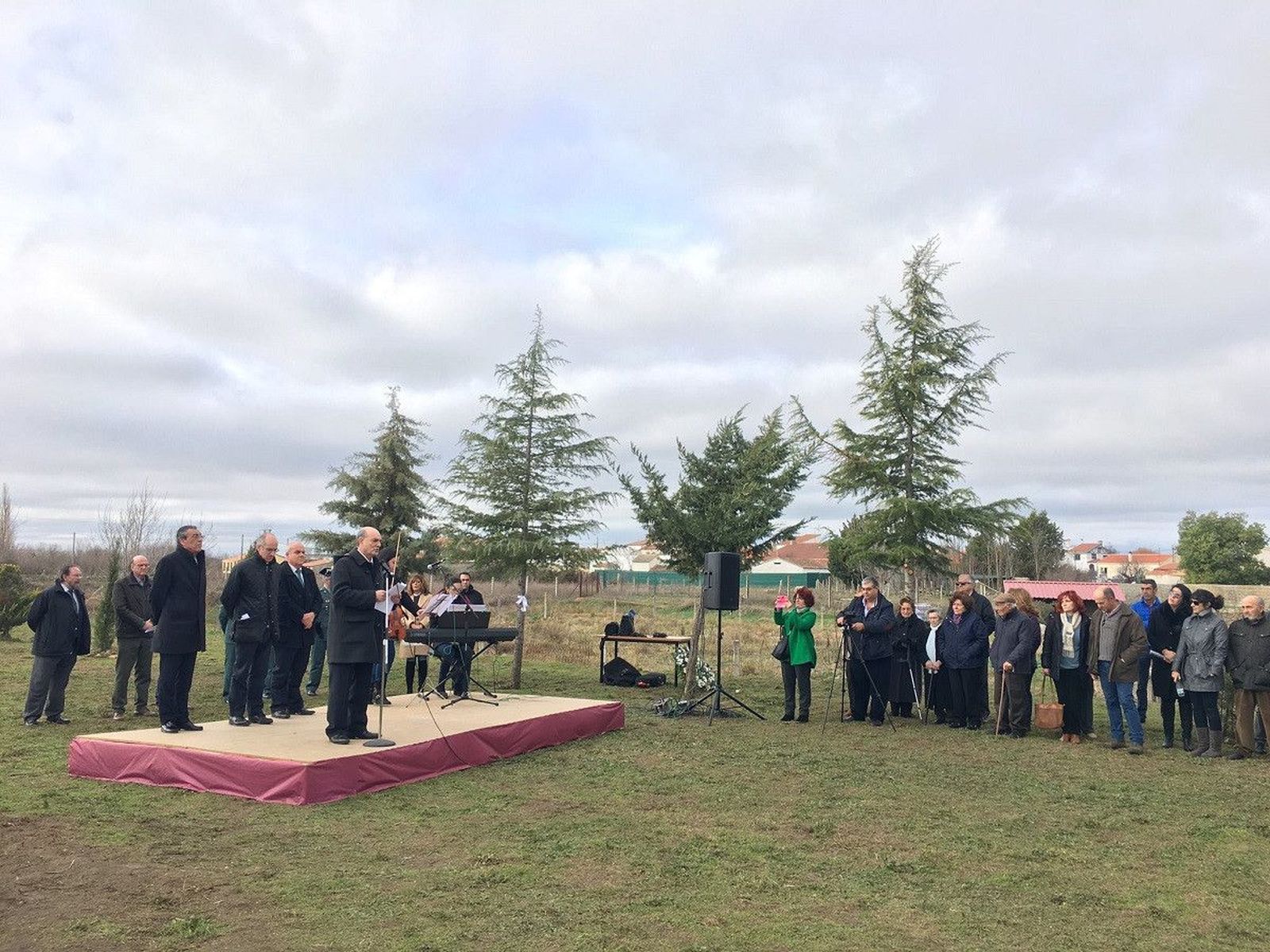 Homanaje accidente Muñoz