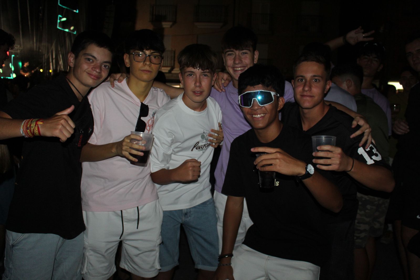 Salamanca de noche, sábado 16 de agosto