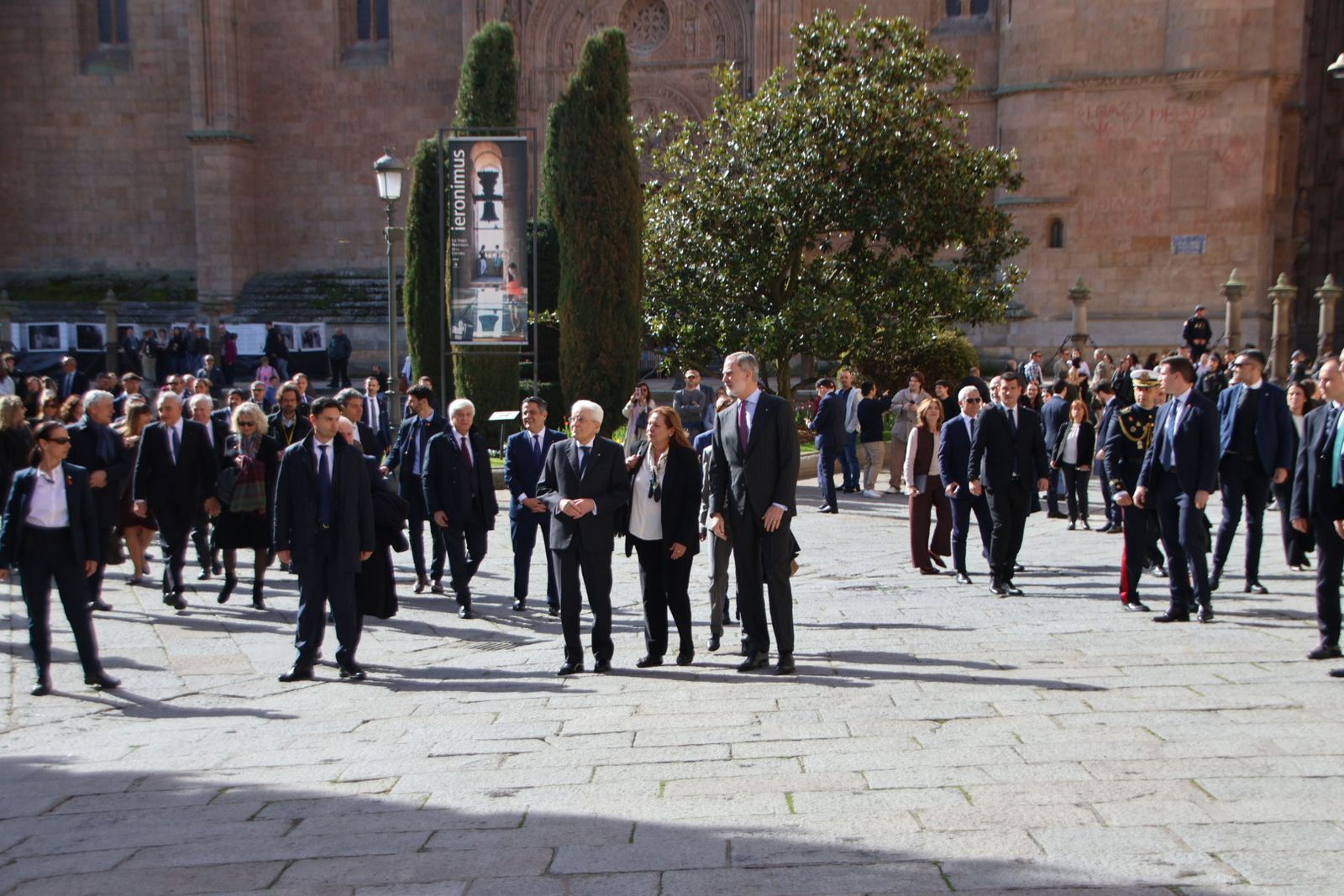 Investidura de Sergio Mattarella como doctor 'honoris causa' de la USAL con la presencia del Rey Felipe VI