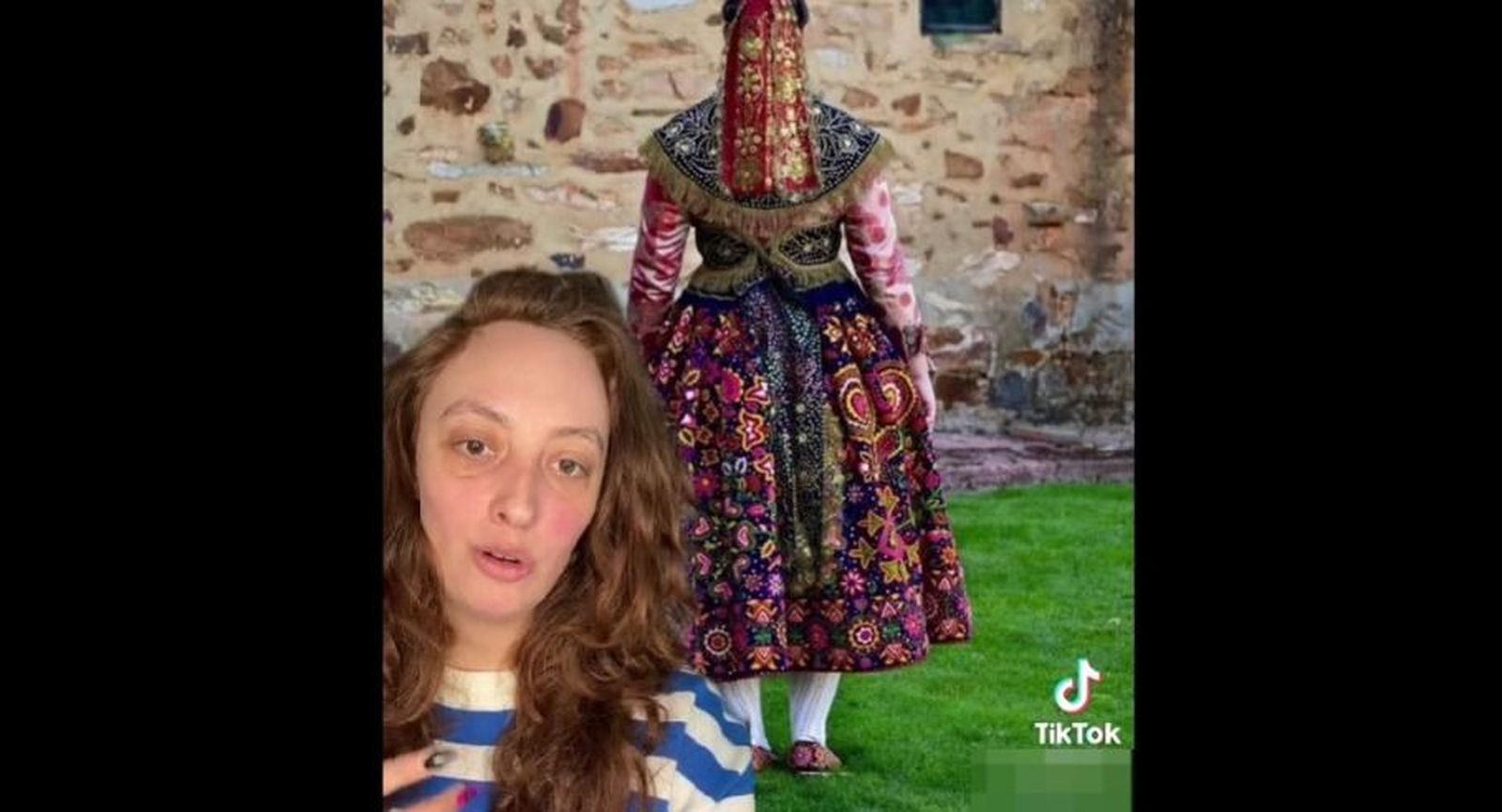 Un instante del vídeo Tik Tok