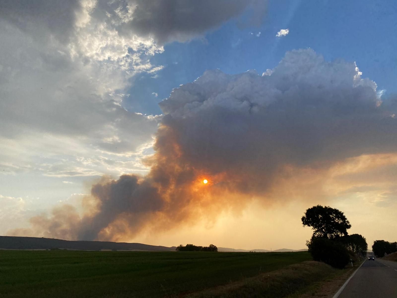 Incendio en Losacio 12