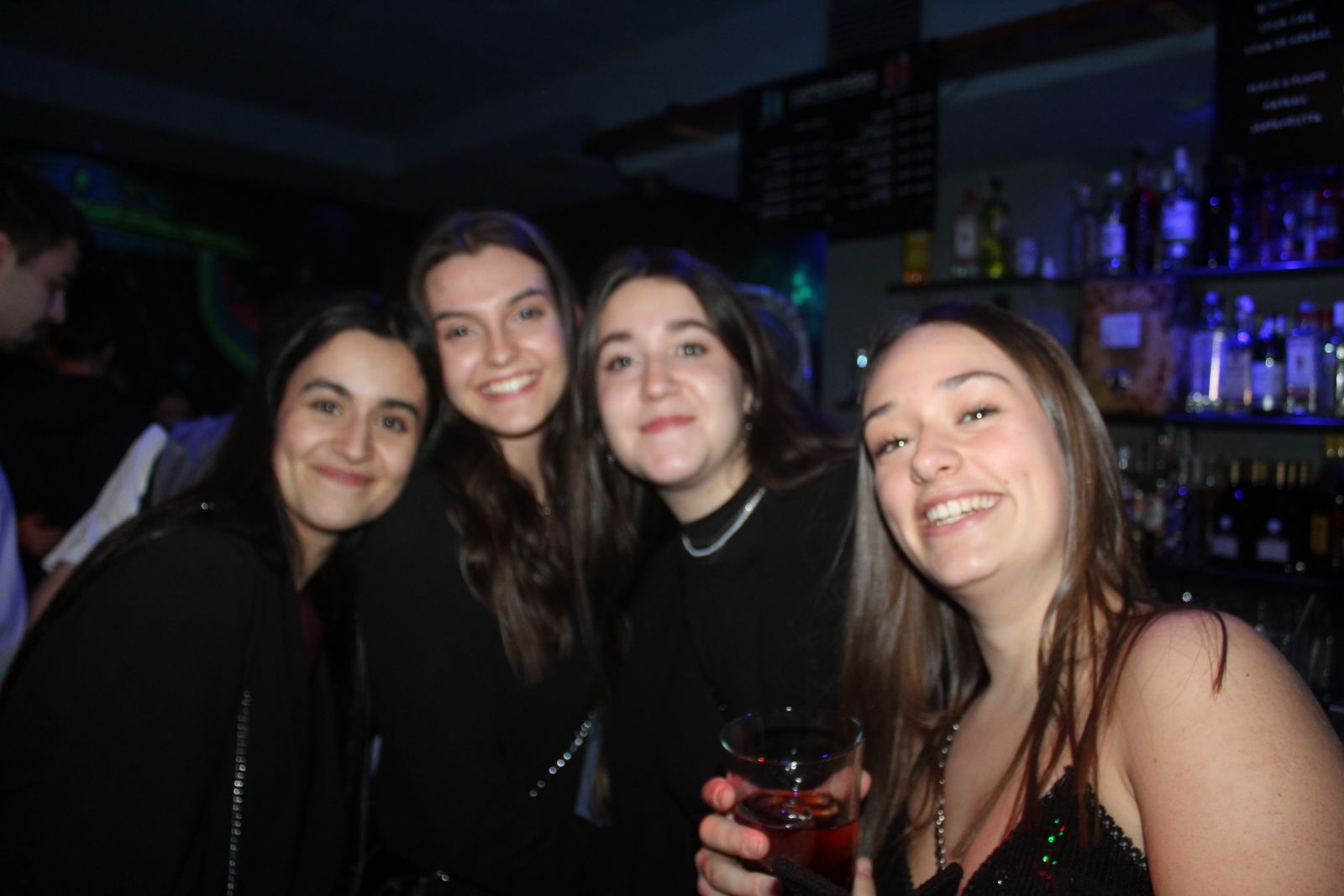 Salamanca de noche, sabado 20 de diciembre