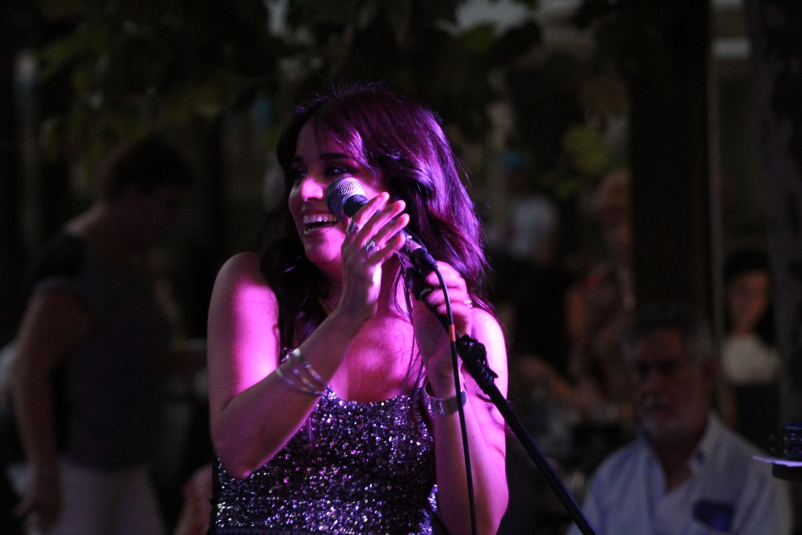 Ambiente en la Feria de Día en la tarde de este viernes