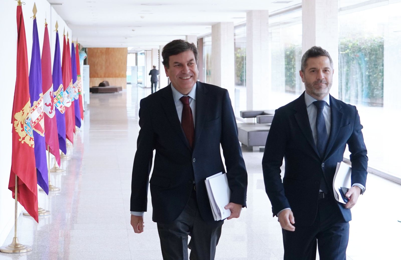 Carlos Fernández Carriedo comparece en la rueda de prensa posterior a la reunión del Consejo de Gobierno | ICAL