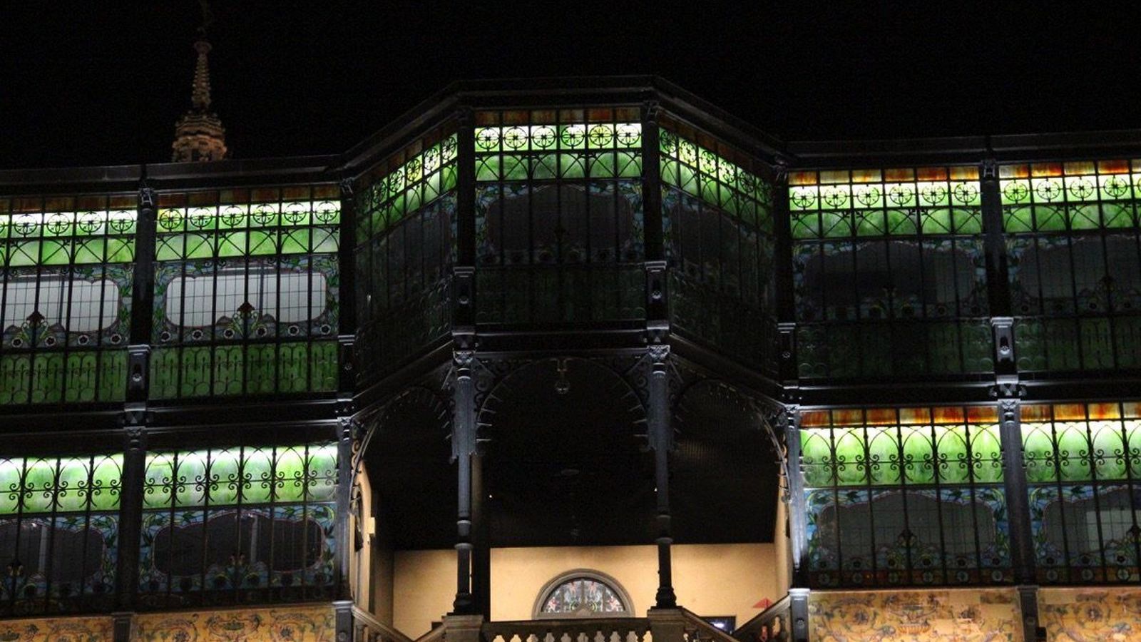Nueva iluminación de la Casa Lis Nueva iluminación de la Casa Lis