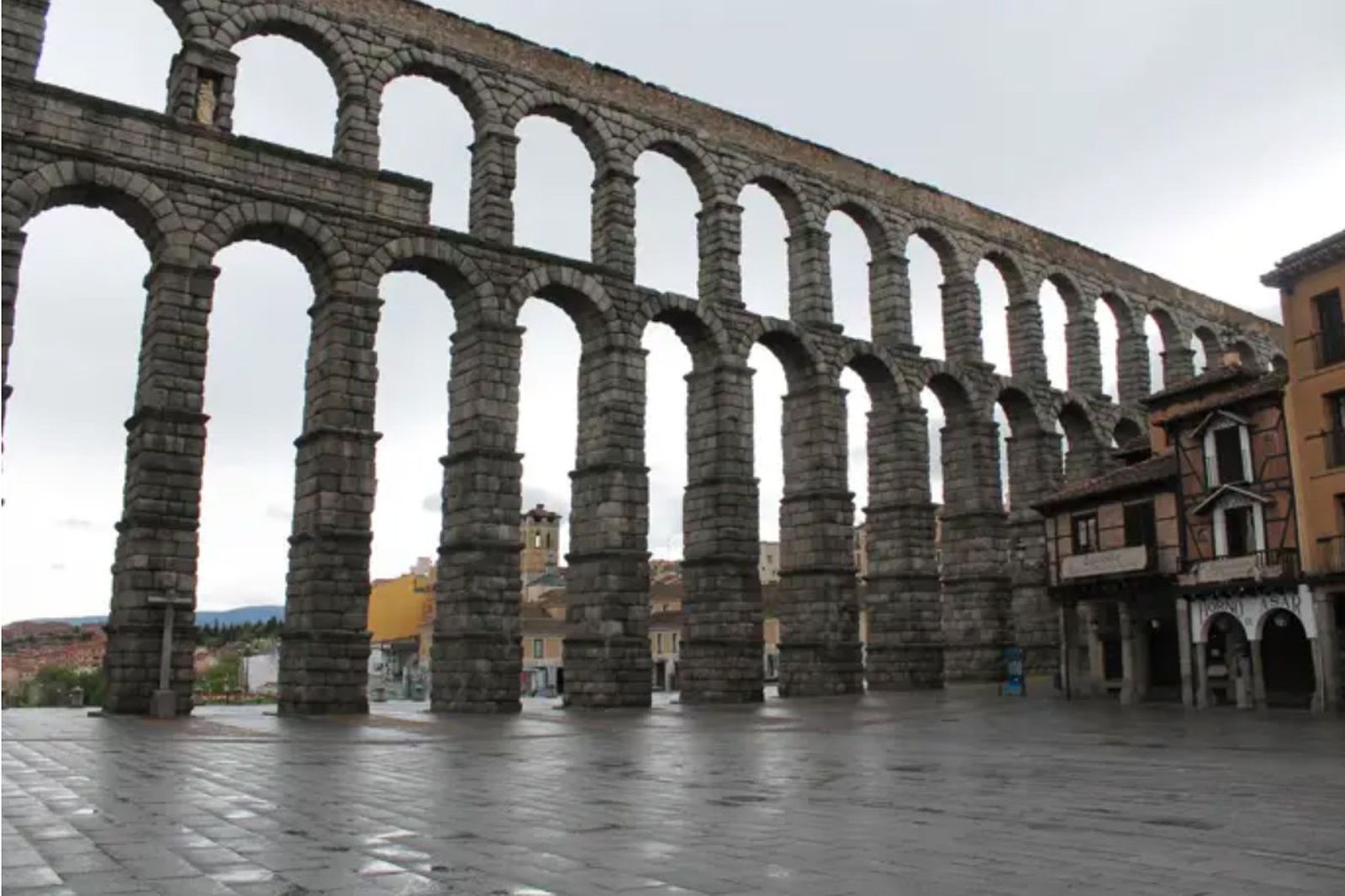 Acueducto de Segovia. Europa Press. Archivo