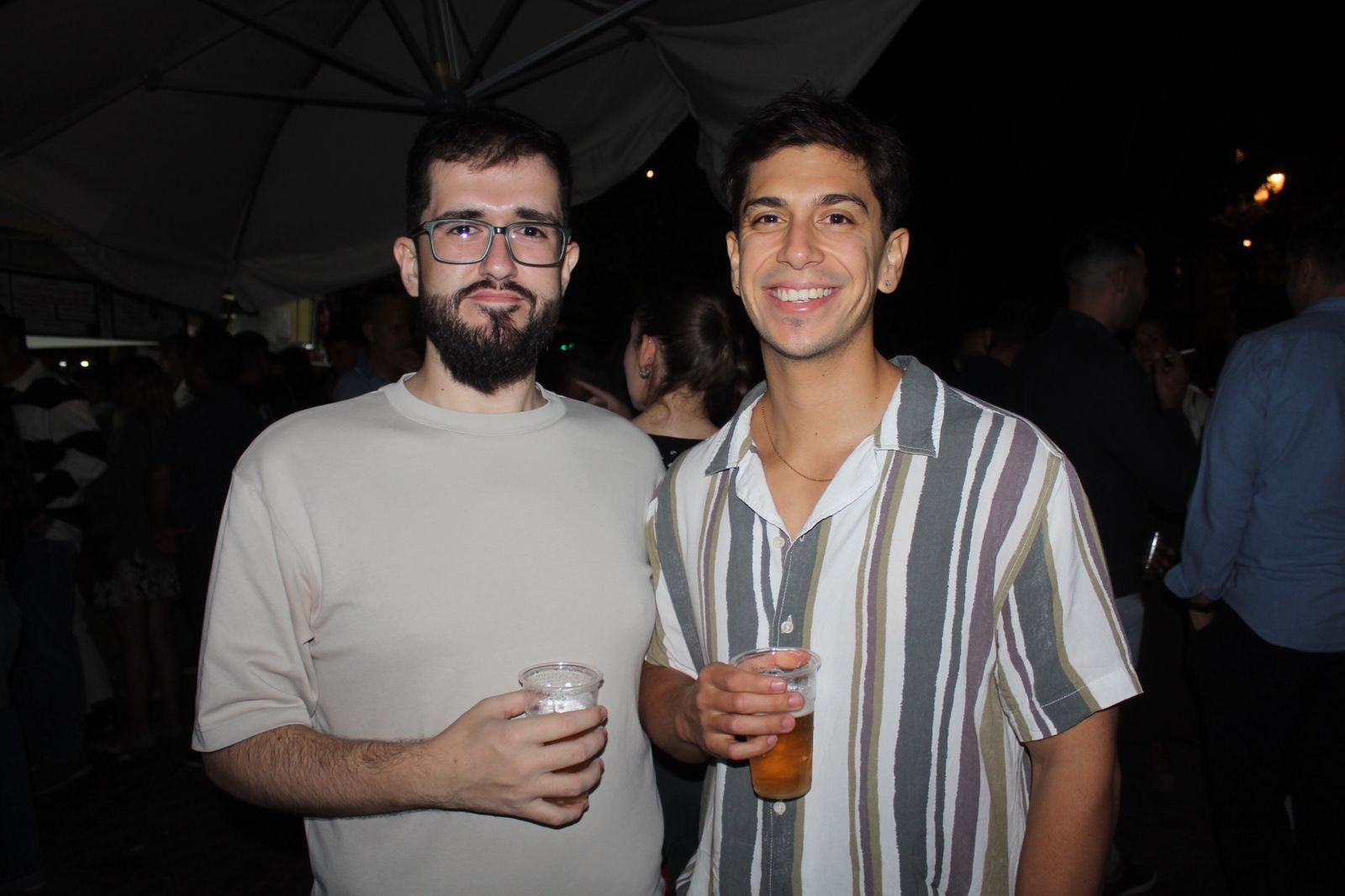 Ambiente en la Feria de Día en la tarde de este sábado