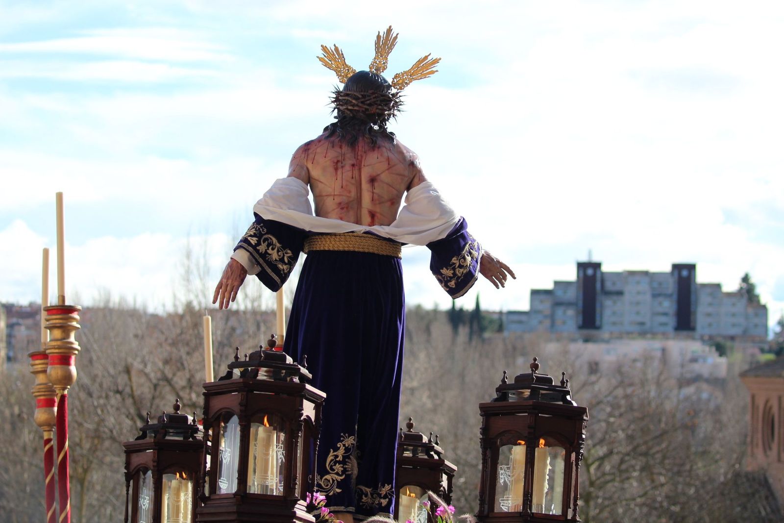 Vía Crucis Jesús Despojado. Foto: Belén Hurtado