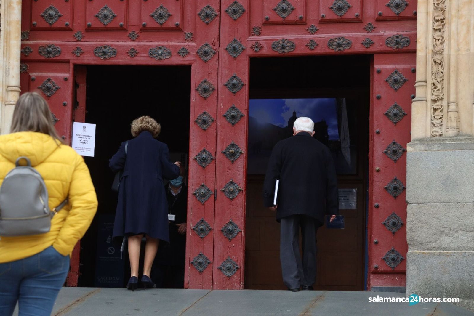 La Catedral de Salamanca abre sus puertas al turismo este viernes después de cinco meses