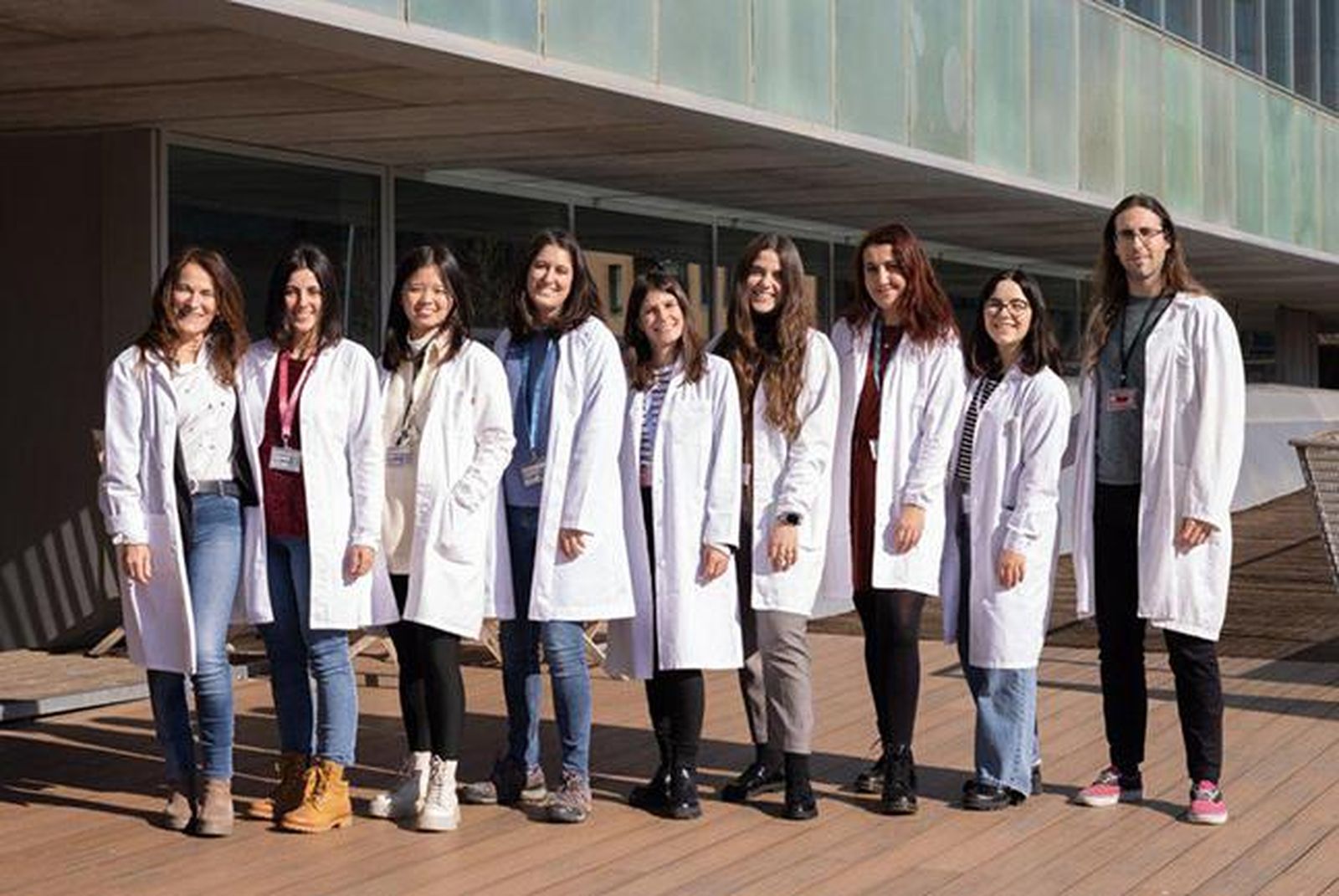 Investigadoras de la USAL y la red científica Chan Zuckerberg Biohub trabajando en el desarrollo de terapias personalizadas contra el glioblastoma. Foto Comunicación USAL