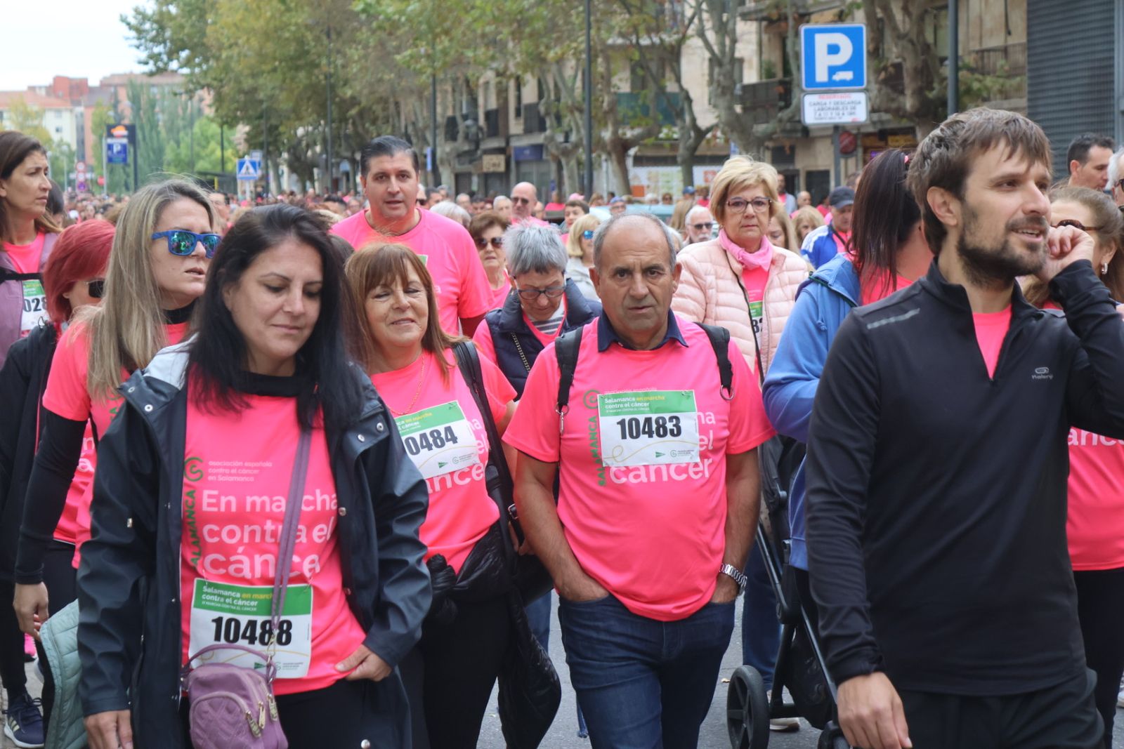 La marcha contra el cáncer vuelve a Salamanca un año más