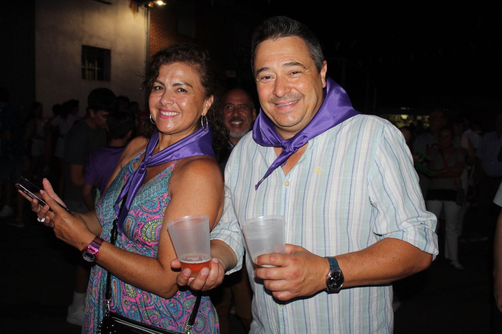 Salamanca de noche, viernes 22 de agosto