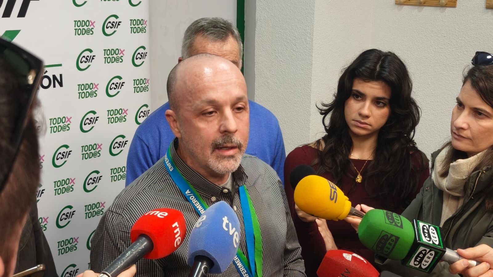 Antonio Grande Vicente, responsable del sector de Sanidad de CSIF Salamanca