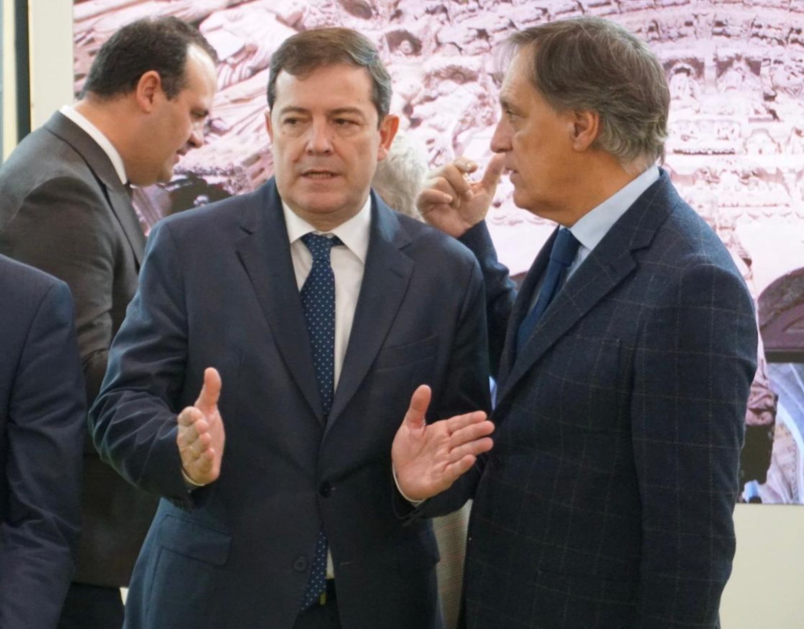 Mañueco y Carlos García Carbayo en INTUR