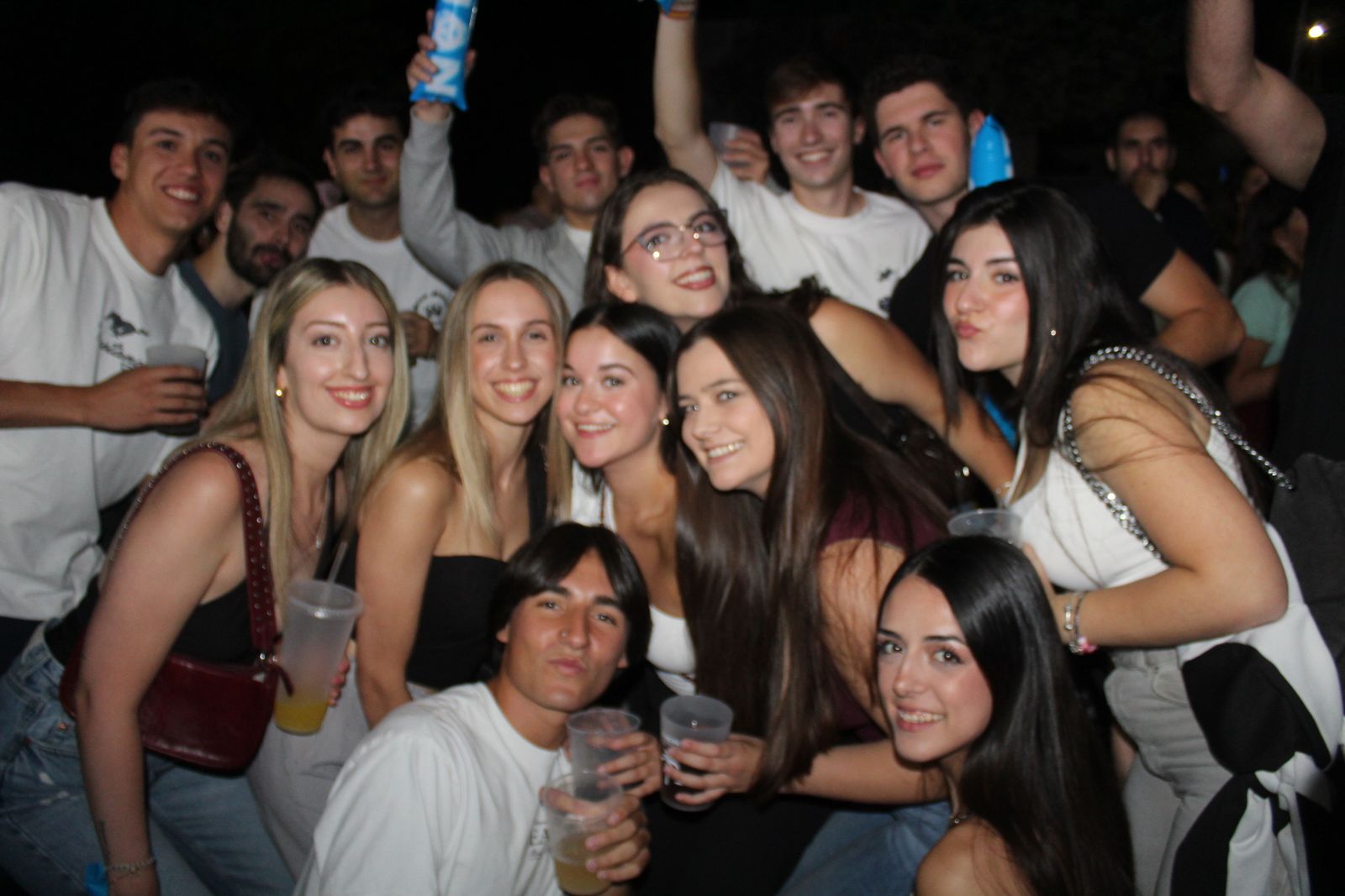 Salamanca de noche, sábado 23 de agosto