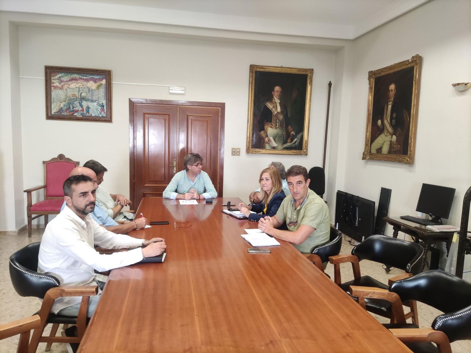 El Ayuntamiento de Béjar se reúne para elaborar los presupuestos municipales de 2025. Foto Ayuntamiento de Béjar