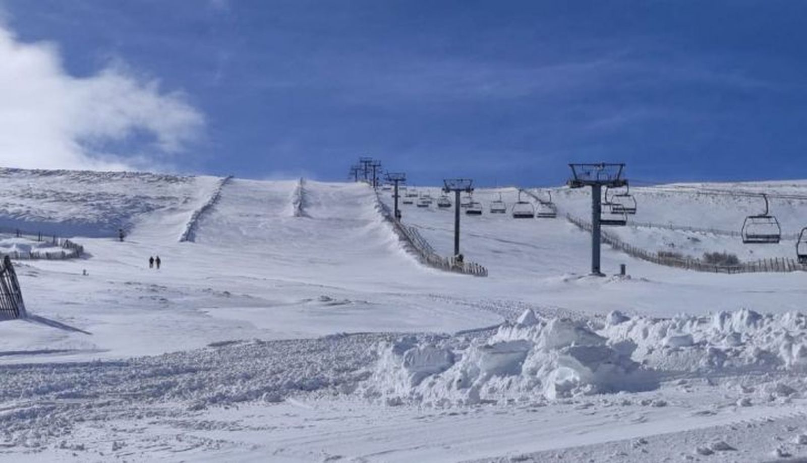 Estación de esquí La Covatilla el 9 de marzo de 2025