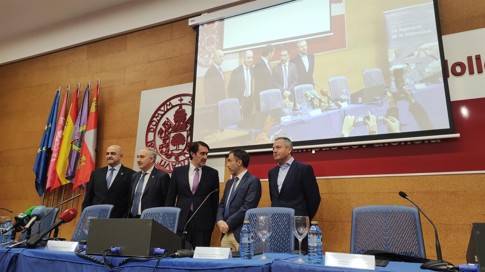 La Uva y la Junta forman un protocolo para aumentar las matrículas en ingenierías Forestales y de Montes   EUROPA PRESS