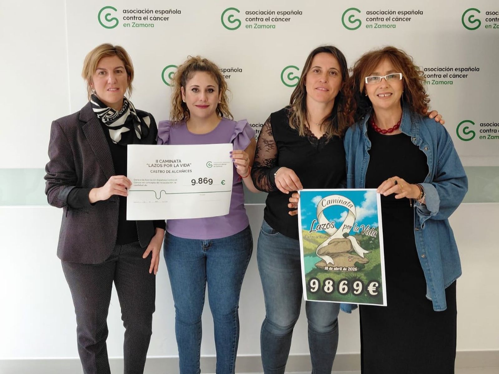 Entrega recaudación 'Lazos por la vida' 2026