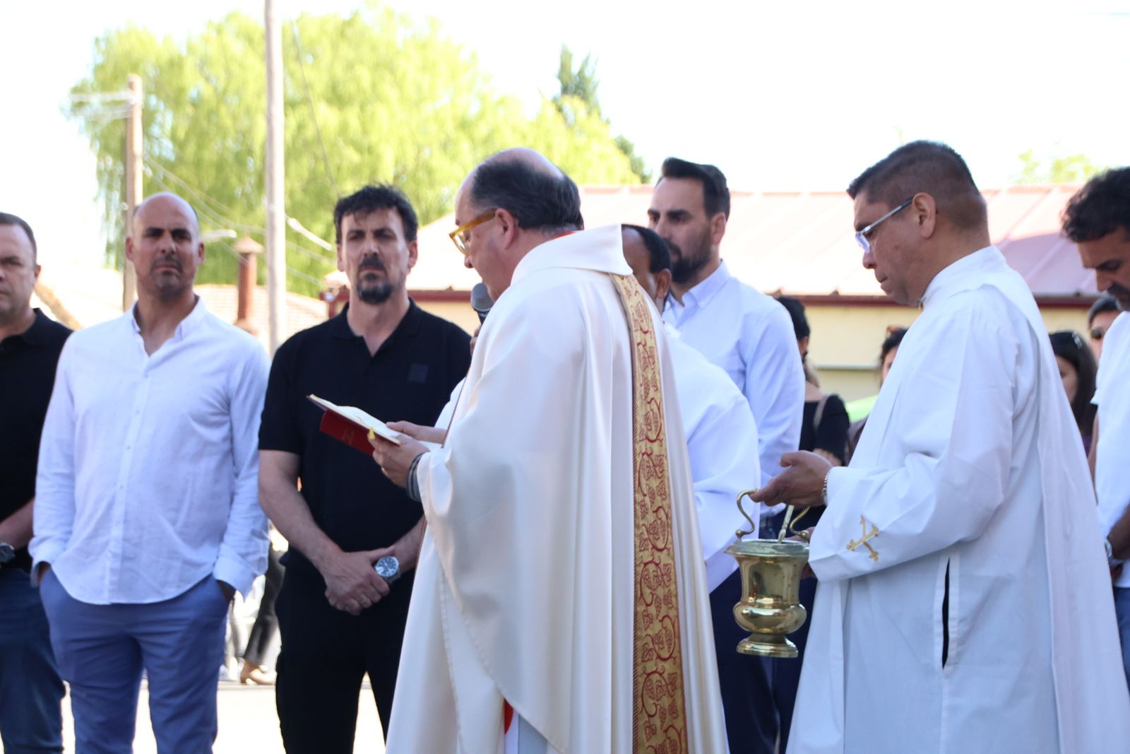 Entierro de María Caamaño en Encinas de Abajo