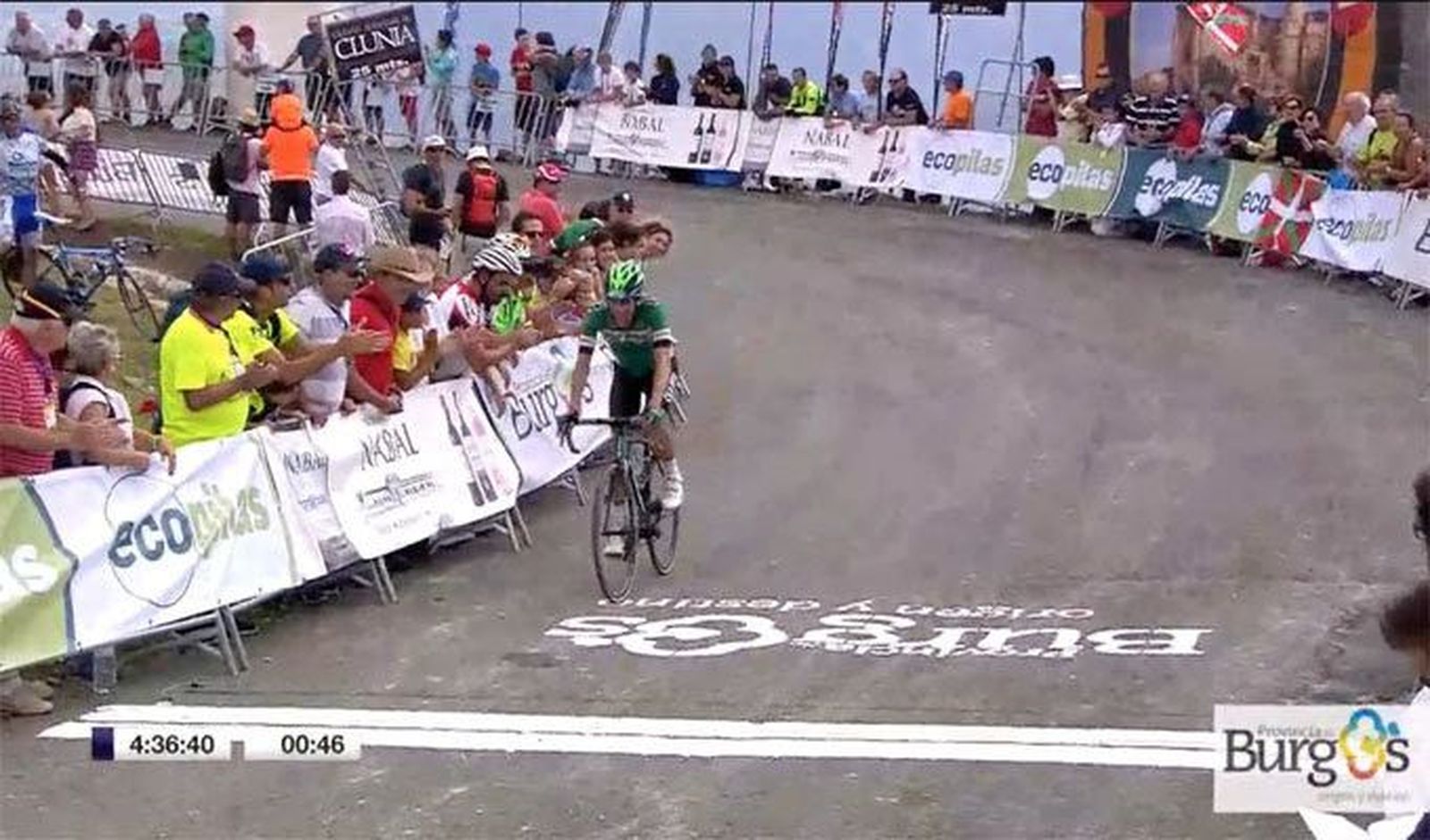 Jaime Rosón se pone cuarto en la Vuelta a Burgos tras una gran ascensión al Picón Blanco Jaime Rosón se pone cuarto en la Vuelta a Burgos tras una gran ascensión al Picón Blanco