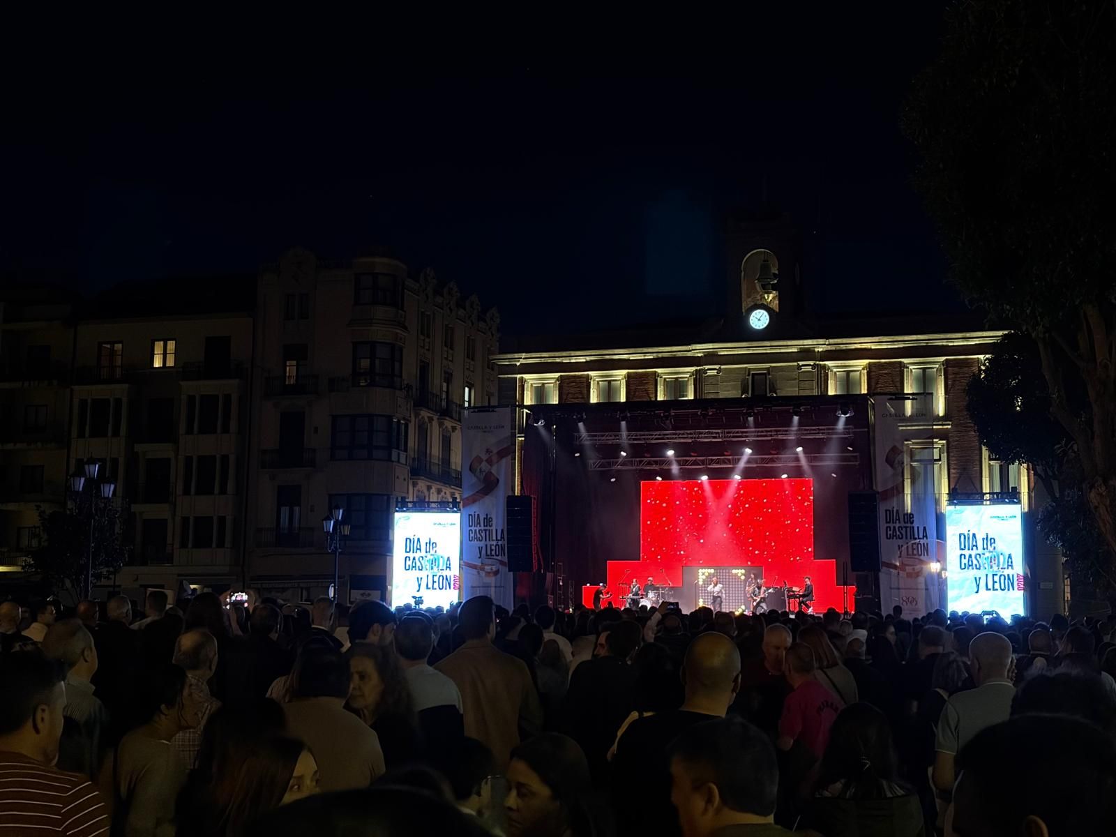 Un instante del concierto