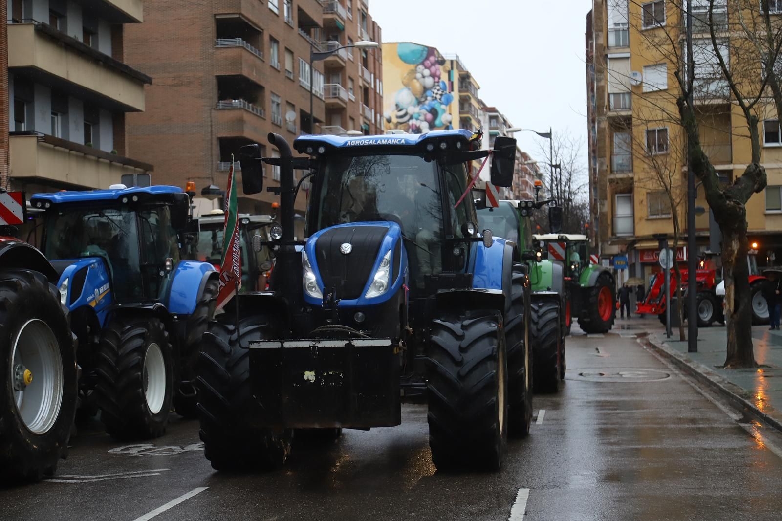 GALERÍA | Protestas en el campo zamorano: multitudinaria tractorada este jueves