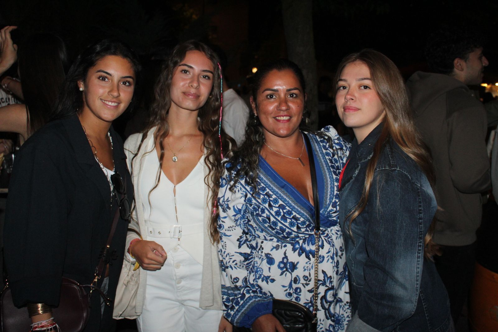 Ambiente en la Feria de Día en la tarde de este