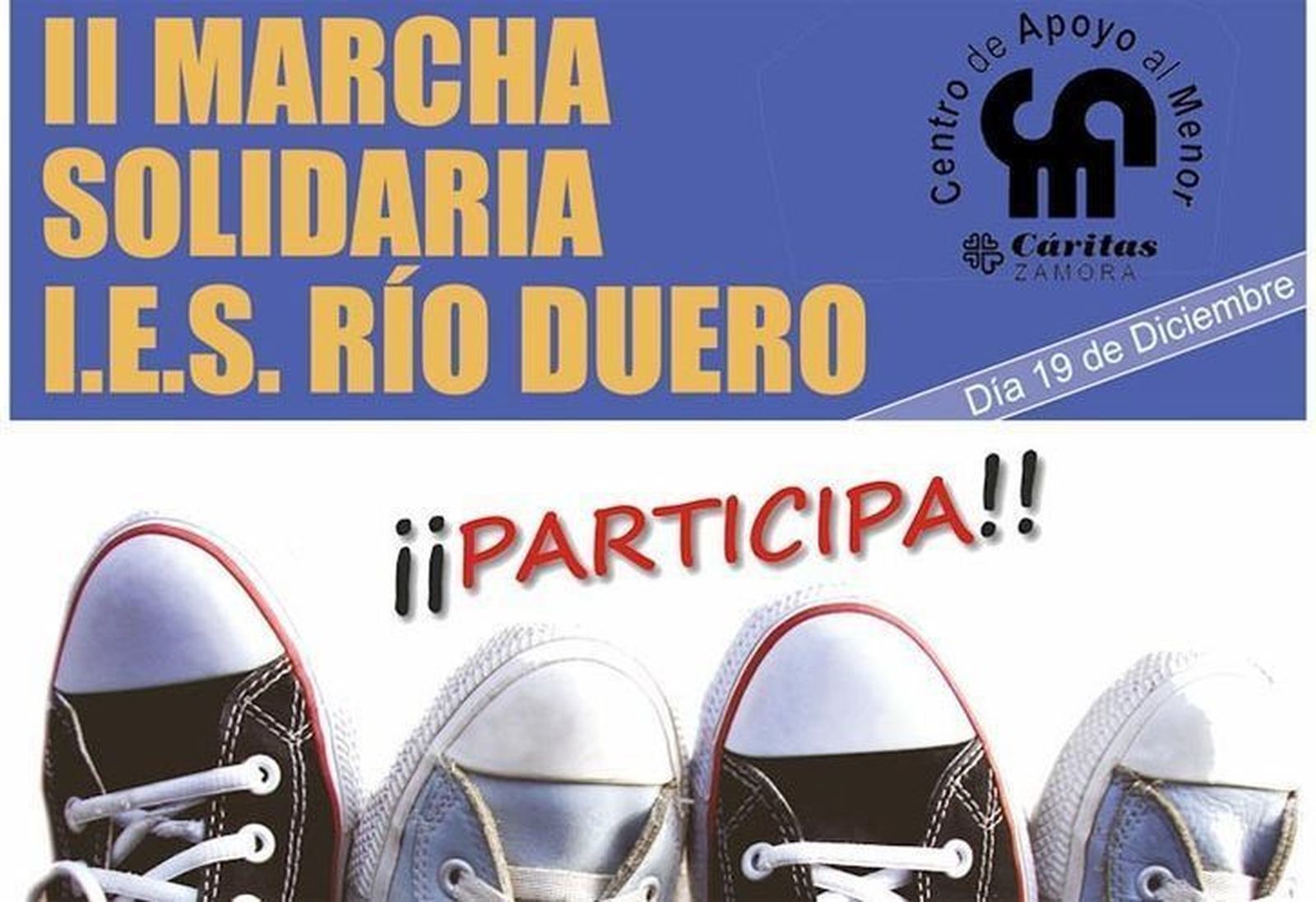 El IES Río Duero realiza la fiesta de fin de año a beneficio del Centro de Ayuda al Menor de Cáritas