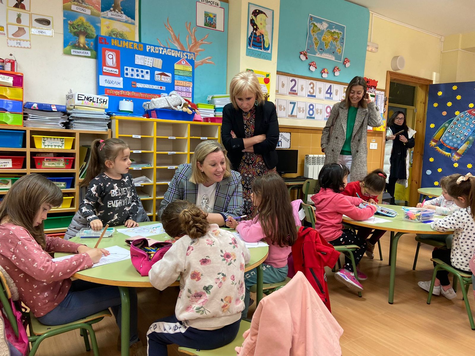 Isabel Blanco visita el programa Conciliamos Semana Santa en el CEIP Obispo Nieto.Archivo Isabel Blanco visita el programa Conciliamos Semana Santa en el CEIP Obispo Nieto.Archivo