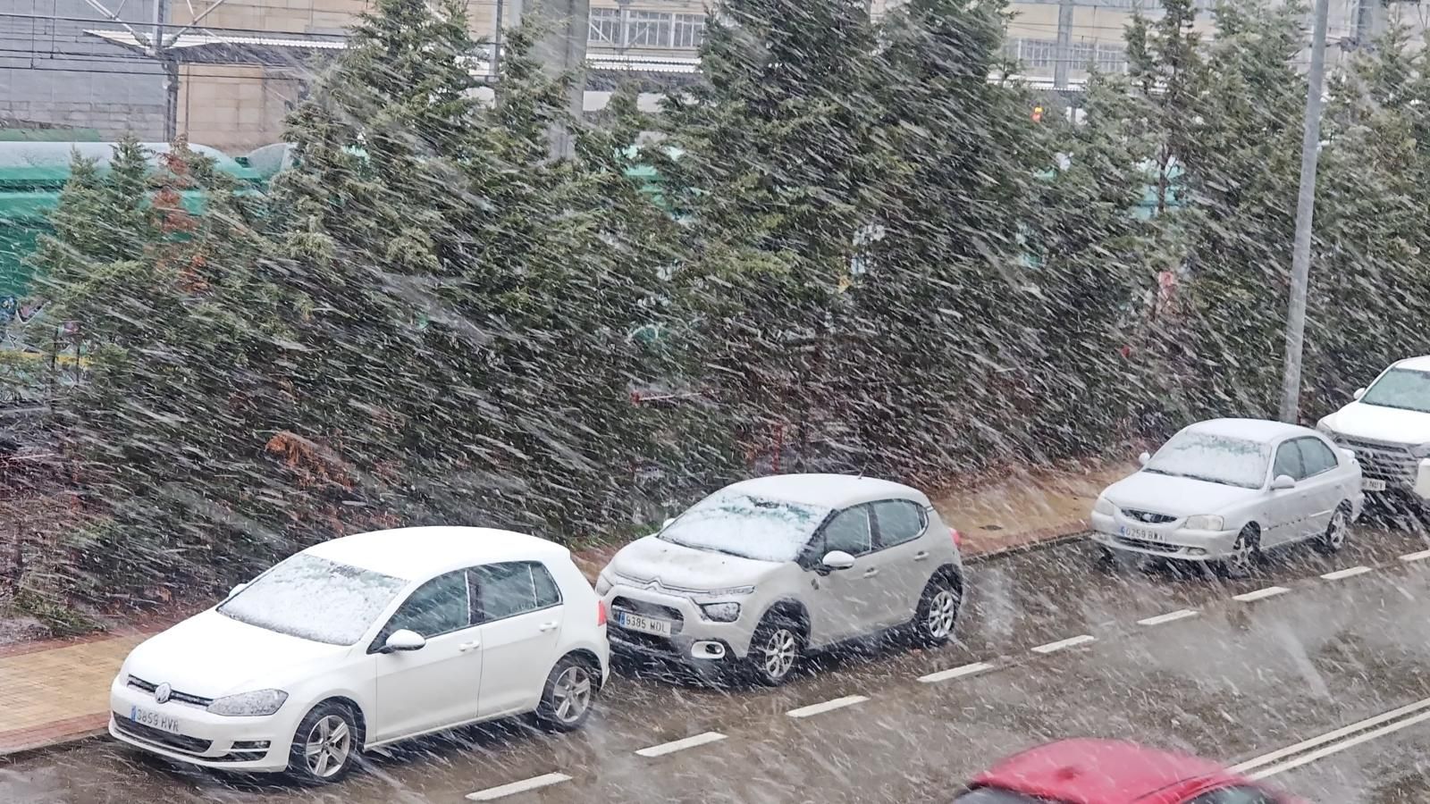 Nieve en Villares de la Reina