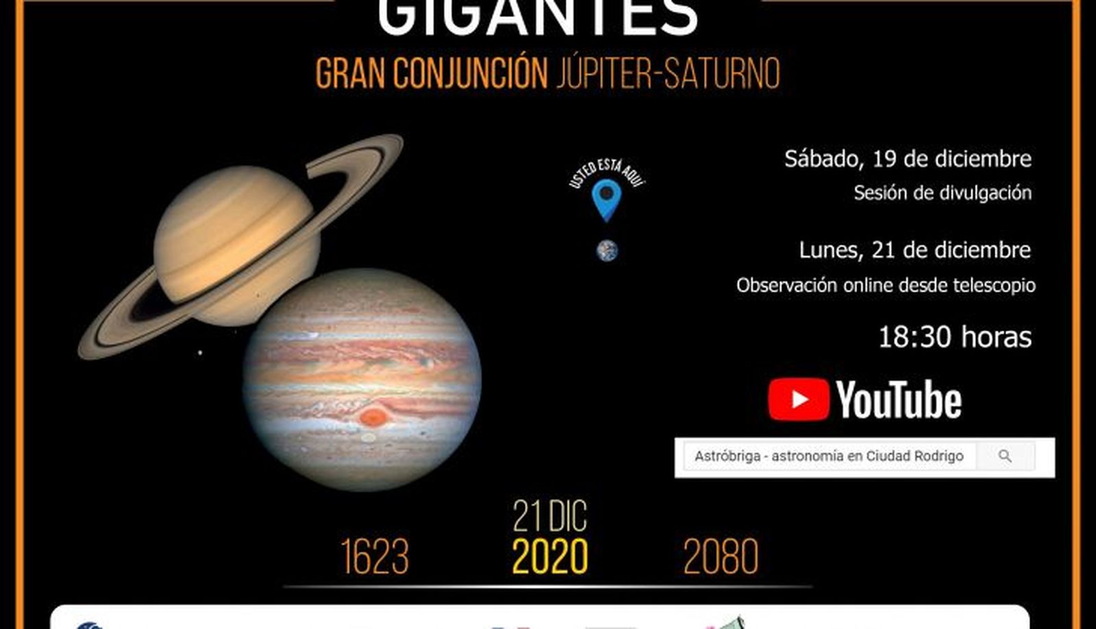 Cartel de la sesión online de Astóbriga