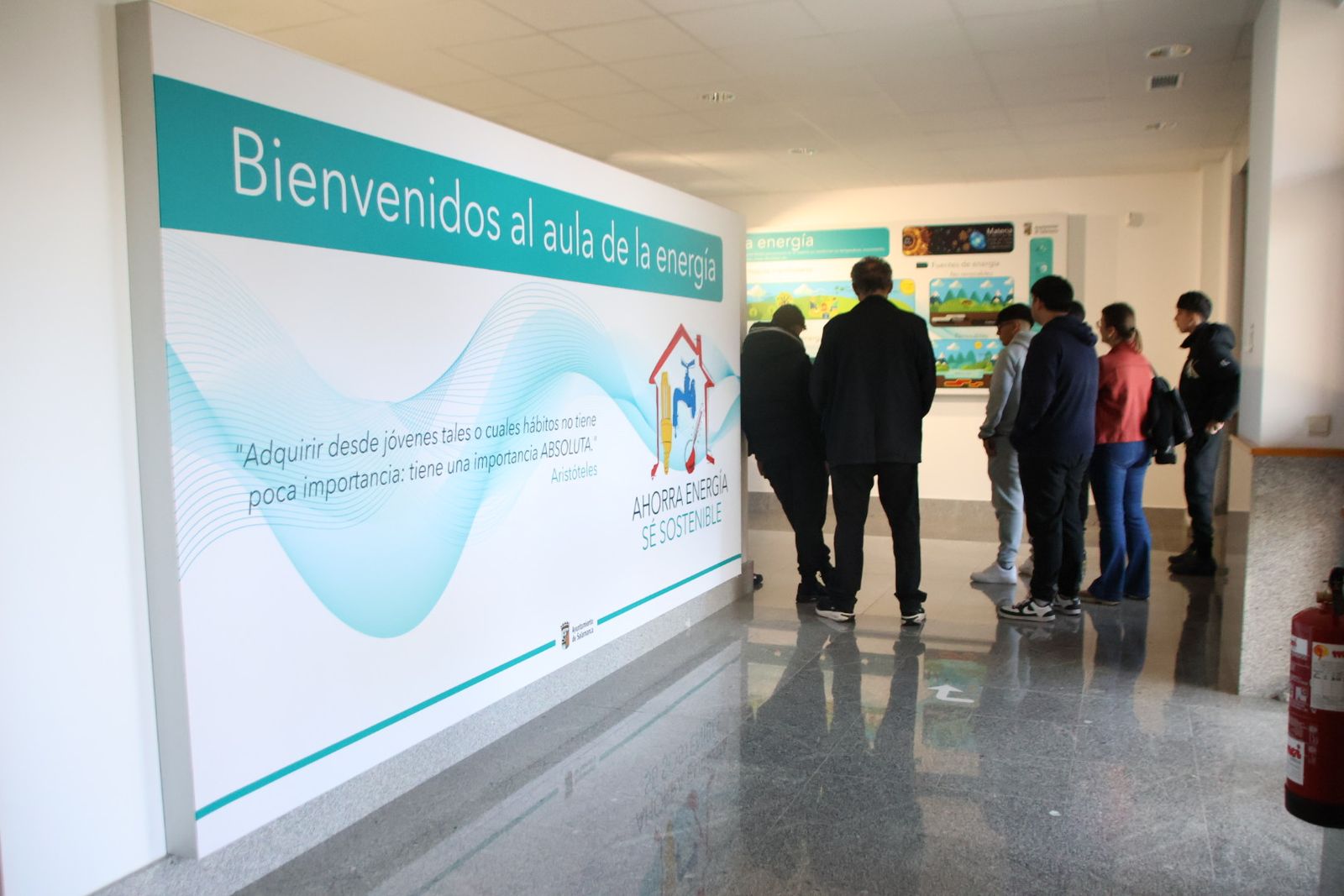 Programa de educación ambiental en el Aula de las Enerqías.