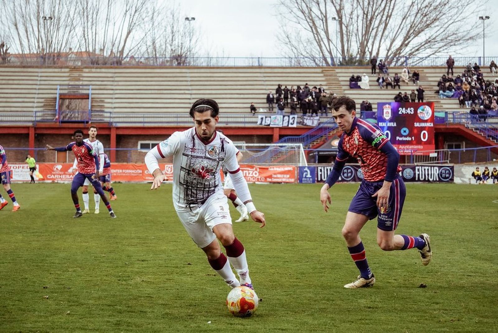 Pulpón, ante el Real Ávila