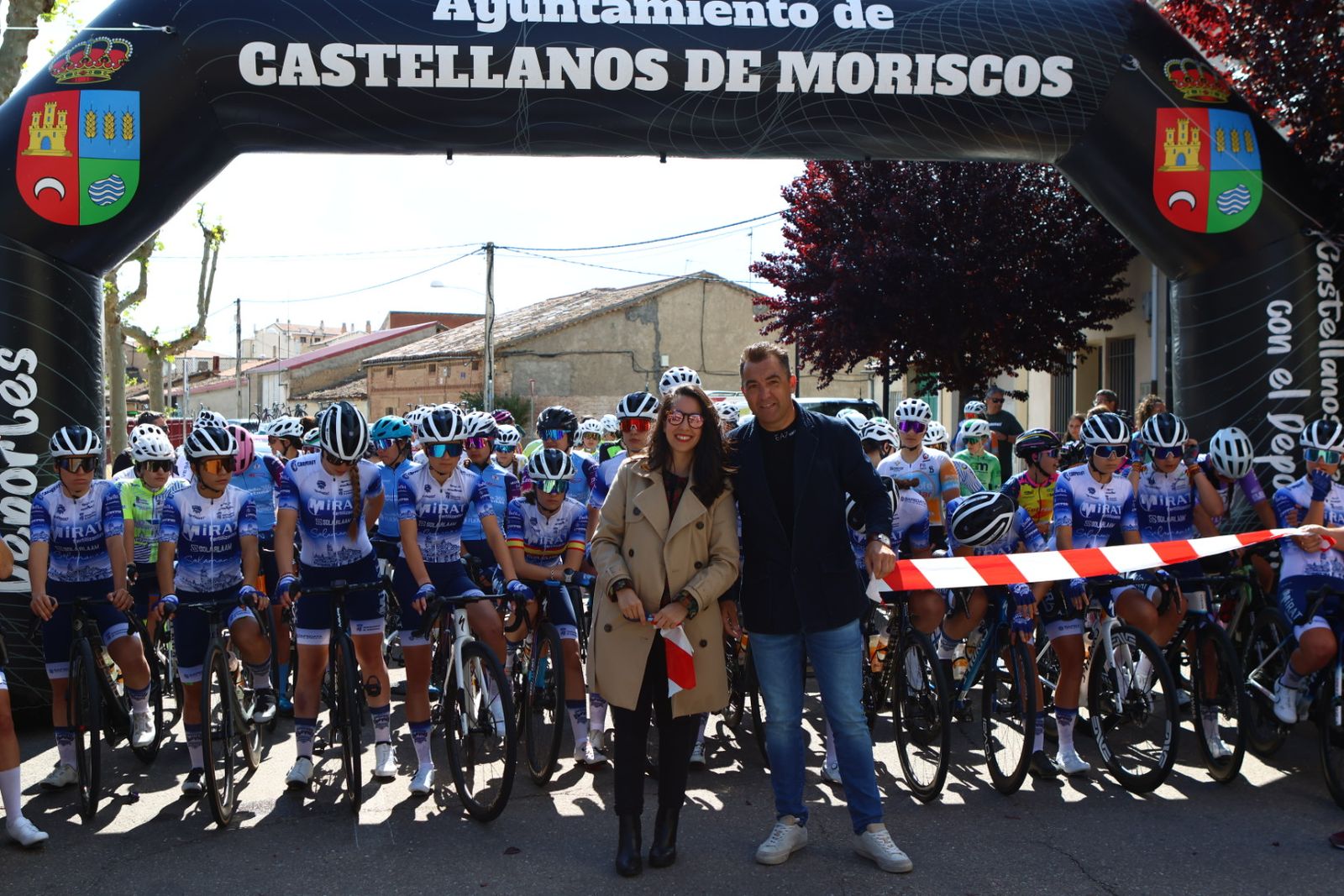 Primera etapa de la Vuelta Ciclista Salamanca Femenina
