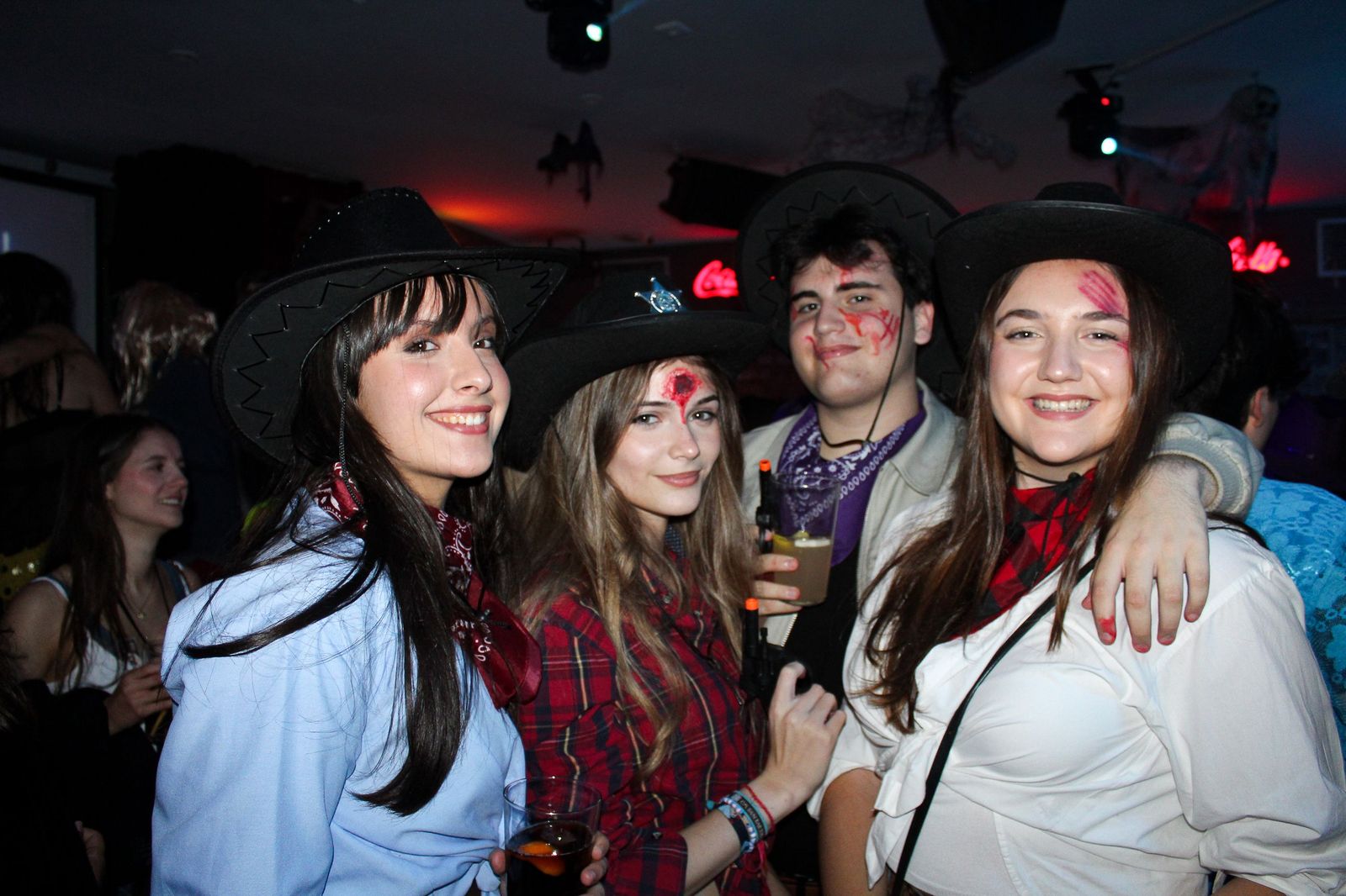 Salamanca de noche, viernes 31 de octubre