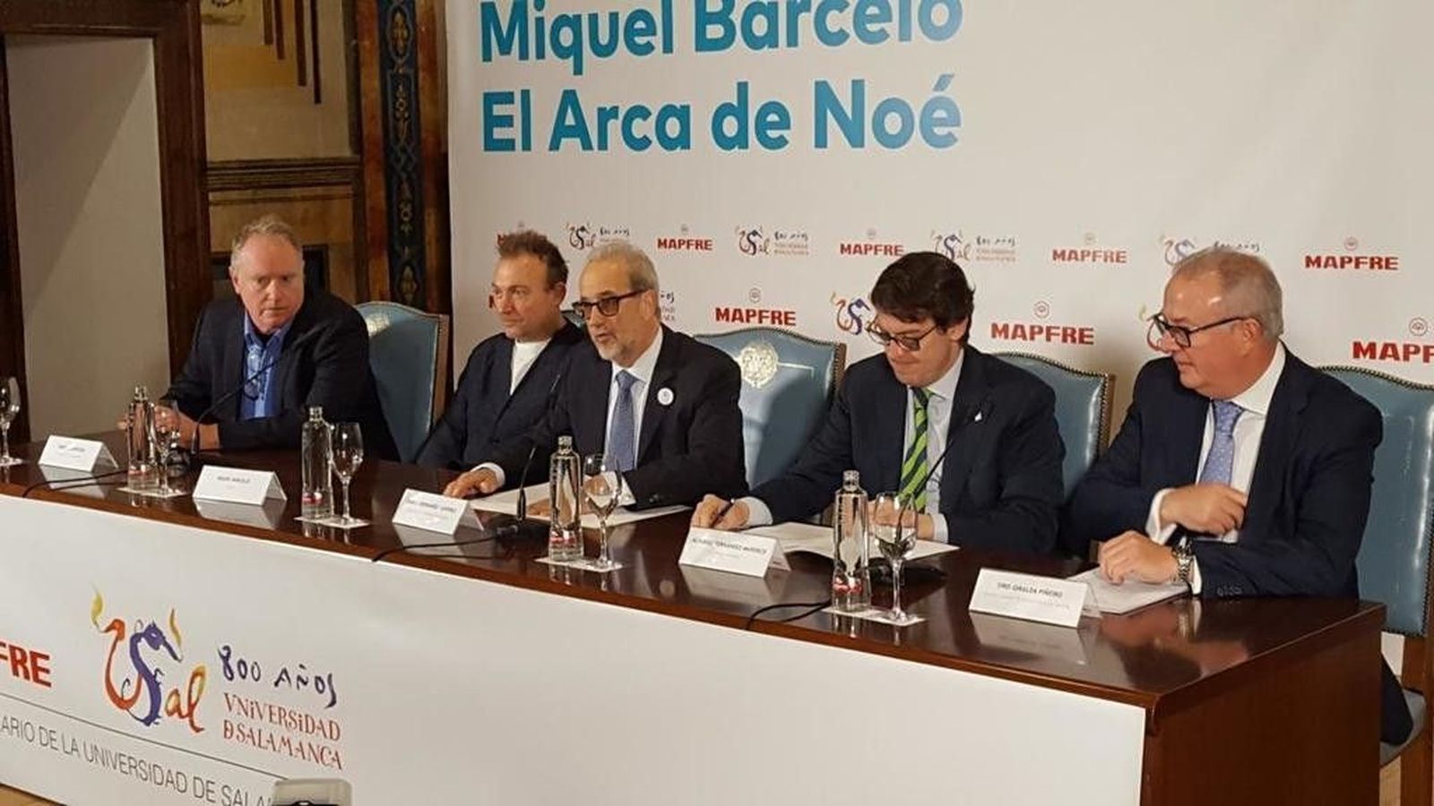 Barceló: "Que mi nombre se ligue a la USAL me parece un honor excesivo"
