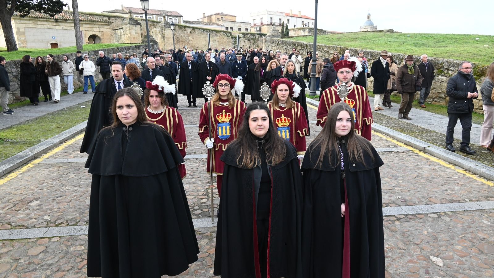 Procesión por San Sebastián en Ciudad Rodrigo