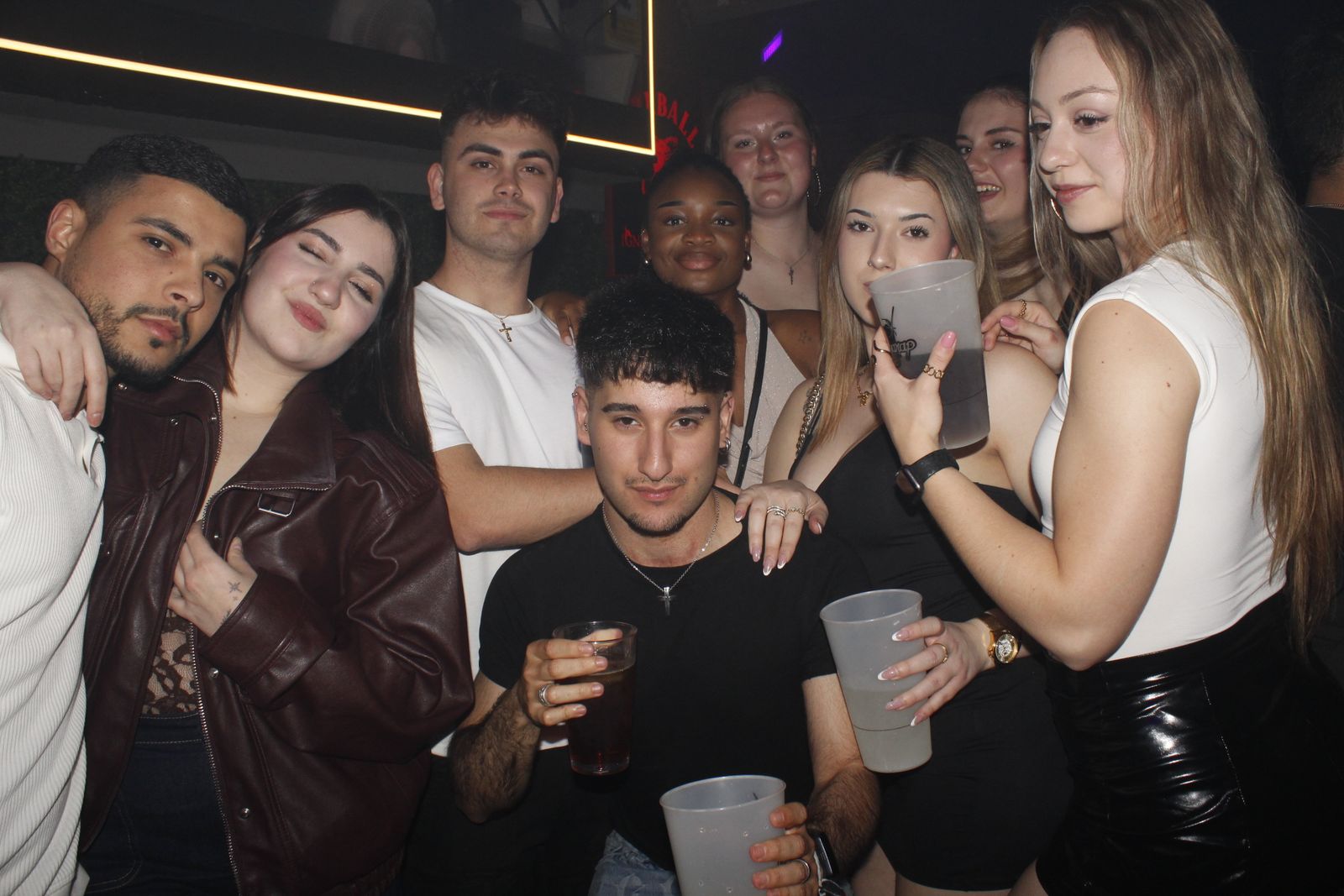 Salamanca de noche, sabado 11 de abril