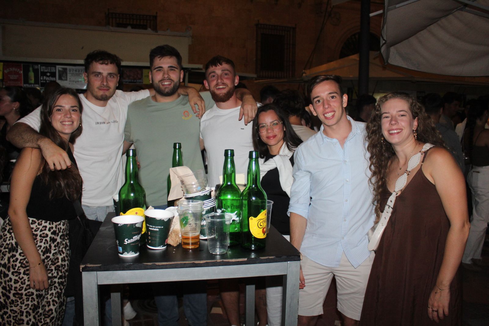 Gran afluencia en las casetas de la Feria de Día en la primera noche de las Ferias y Fiestas de Salamanca